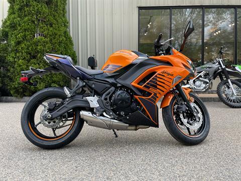2025 Kawasaki Ninja 650 ABS in Tyngsboro, Massachusetts - Photo 1