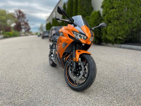 2025 Kawasaki Ninja 650 ABS in Tyngsboro, Massachusetts - Photo 8