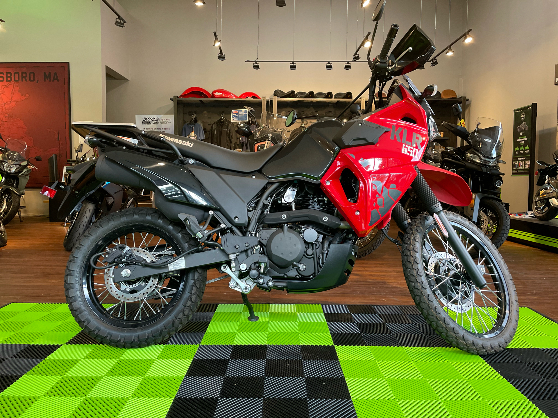 2024 Kawasaki KLR 650 ABS in Tyngsboro, Massachusetts - Photo 1
