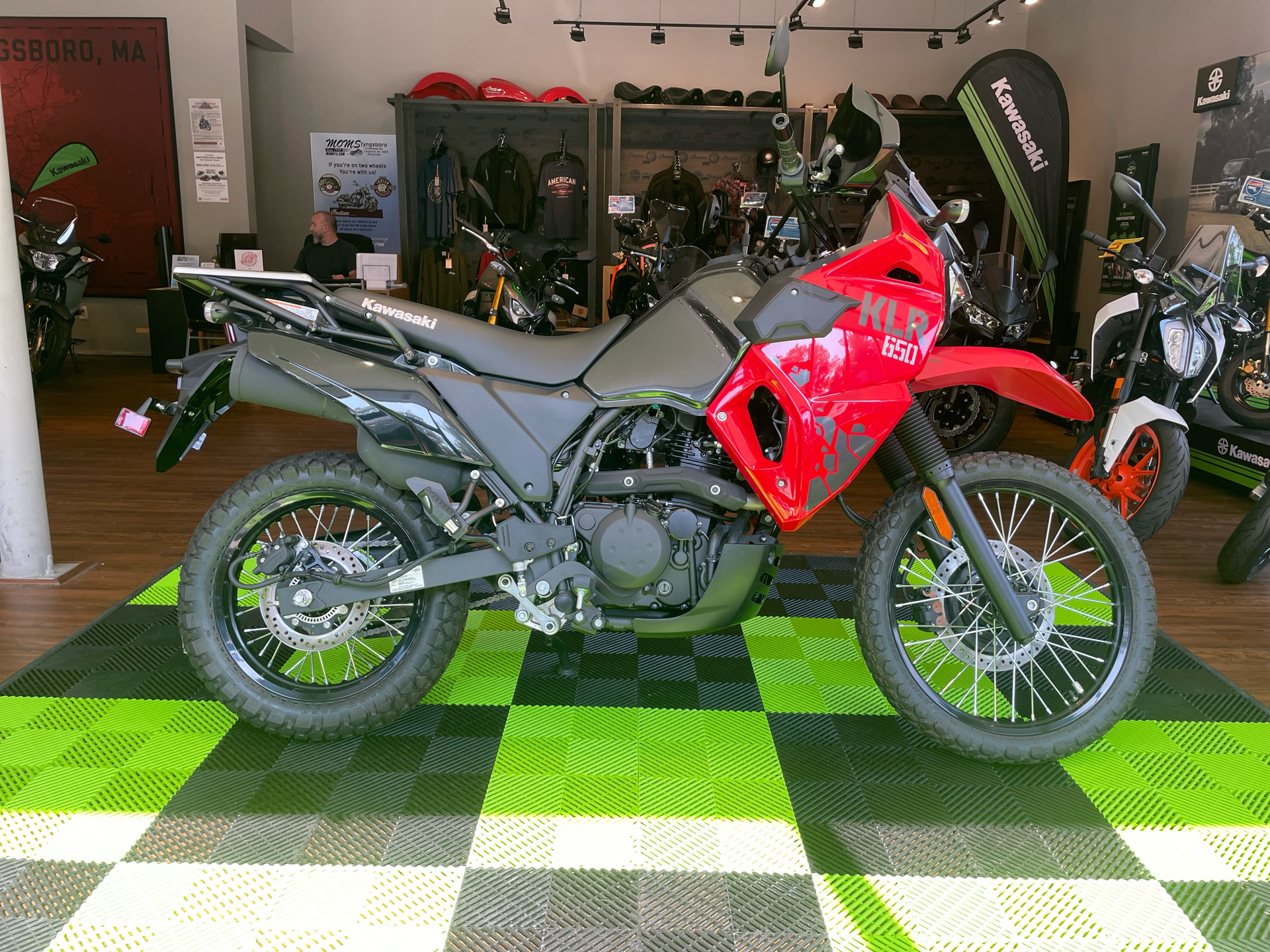 2024 Kawasaki KLR 650 ABS in Tyngsboro, Massachusetts - Photo 6