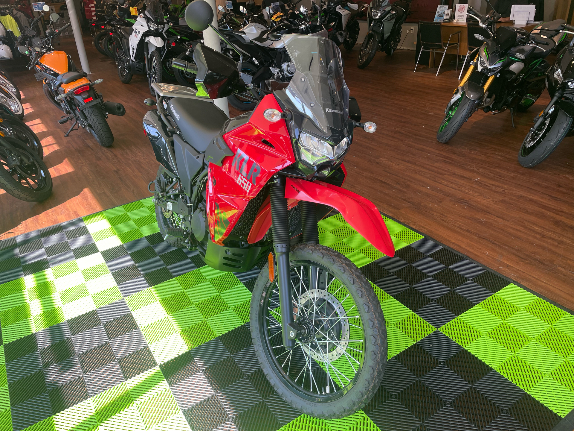 2024 Kawasaki KLR 650 ABS in Tyngsboro, Massachusetts - Photo 3