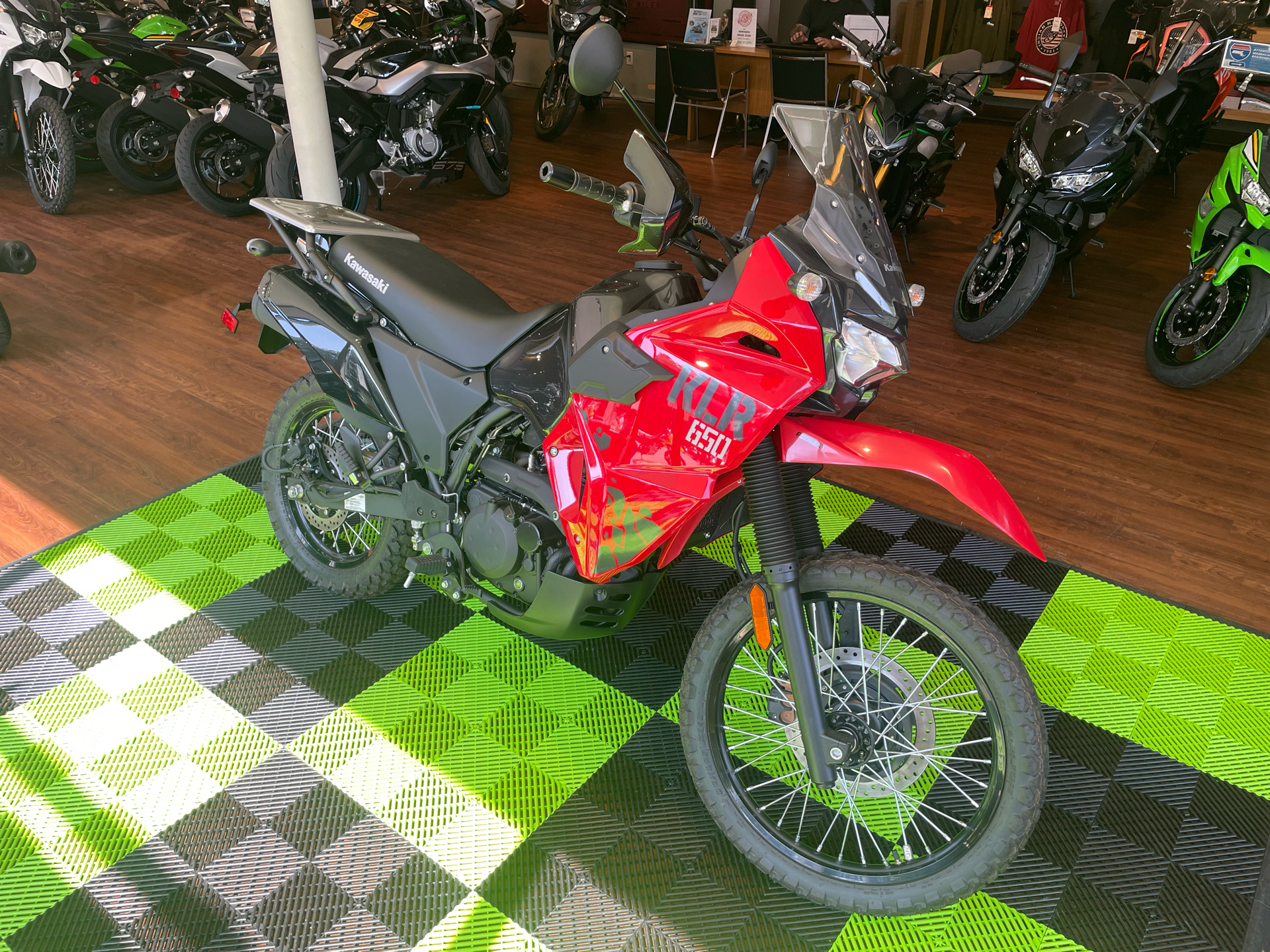 2024 Kawasaki KLR 650 ABS in Tyngsboro, Massachusetts - Photo 9
