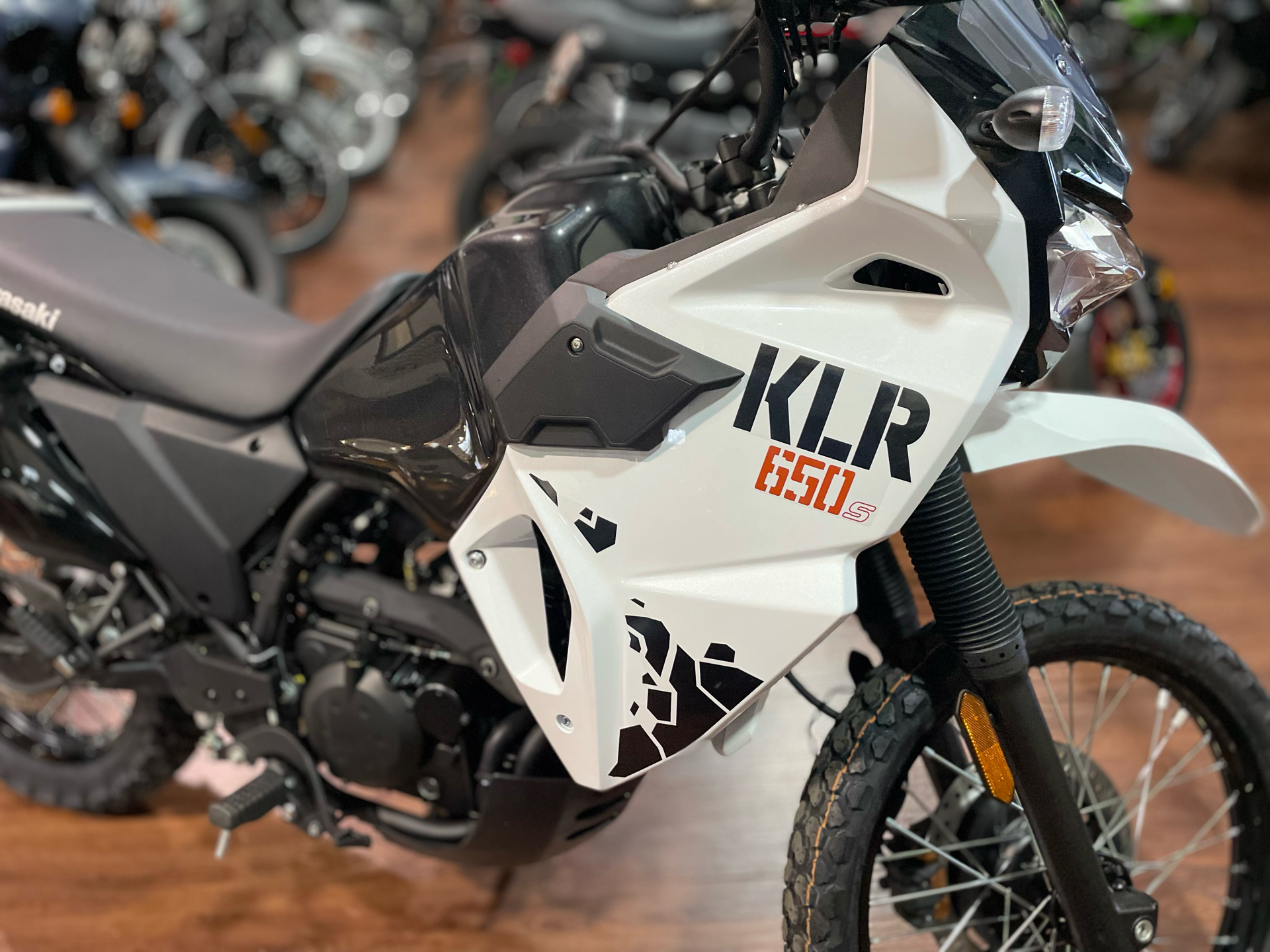 2025 Kawasaki KLR 650 S in Tyngsboro, Massachusetts - Photo 14
