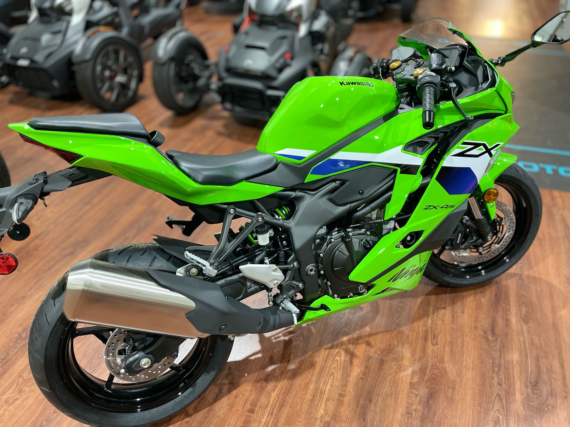 New 2026 Kawasaki Ninja® ZX™-4RR ABS Lime Green Motorcycles For