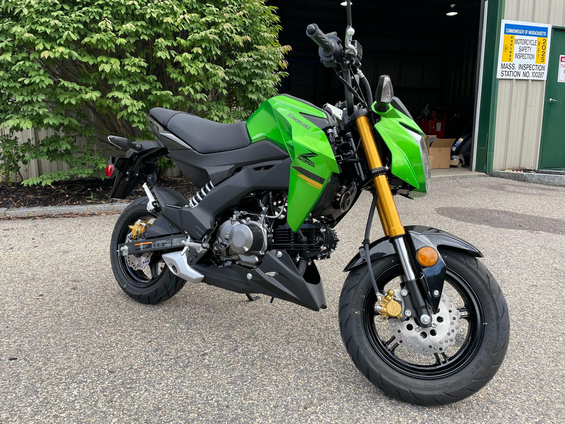 2024 Kawasaki Z125 Pro in Tyngsboro, Massachusetts - Photo 1