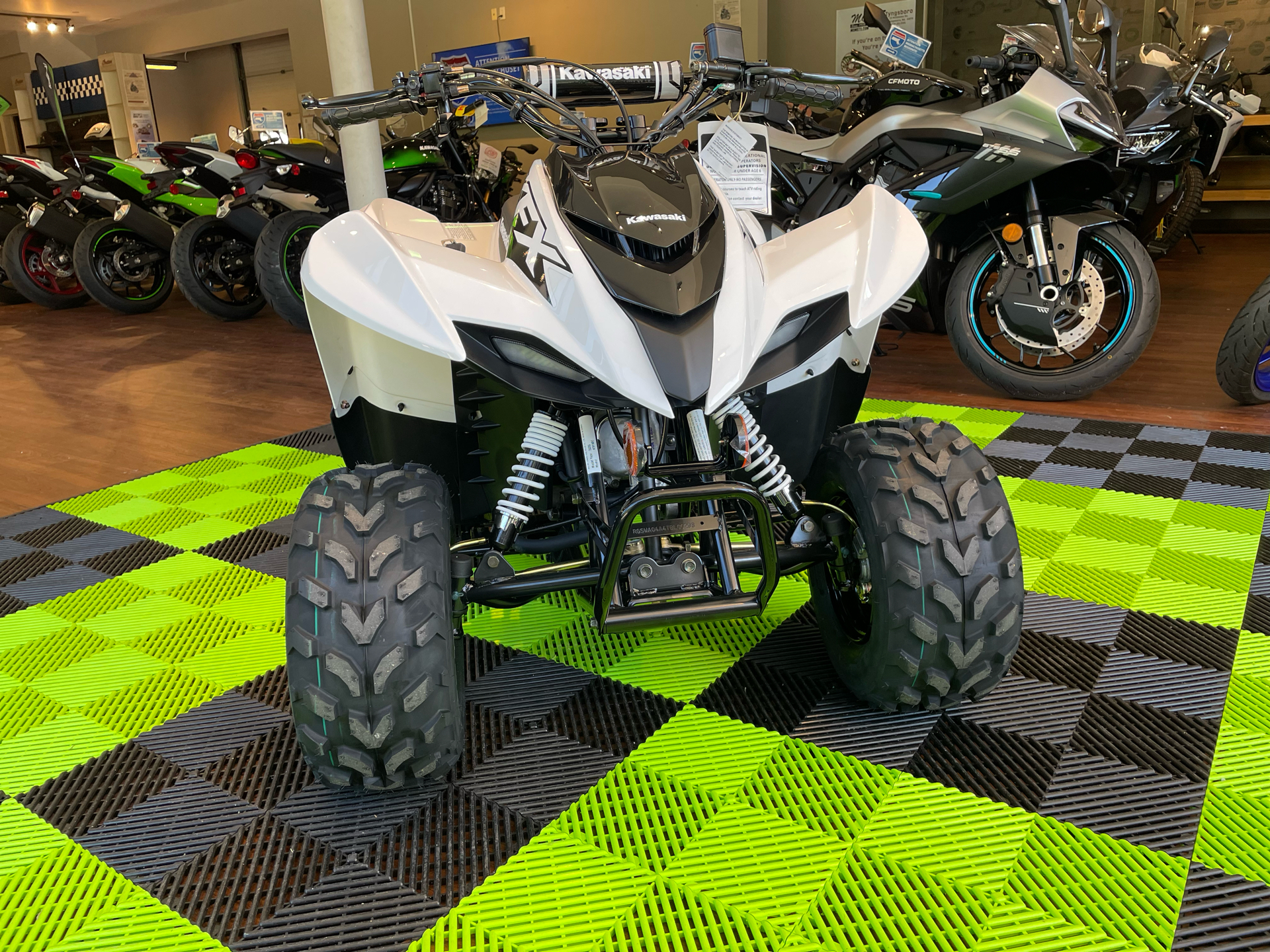 2026 Kawasaki KFX 50 in Tyngsboro, Massachusetts - Photo 3