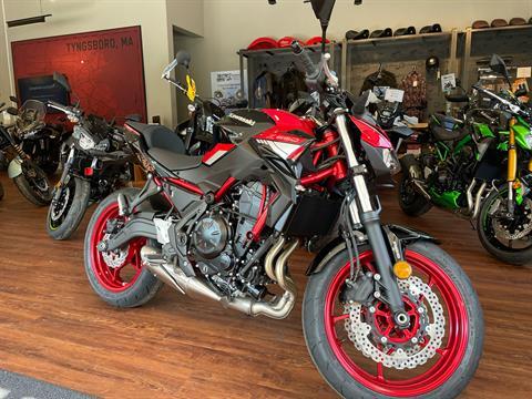 2024 Kawasaki Z650 ABS in Tyngsboro, Massachusetts - Photo 4