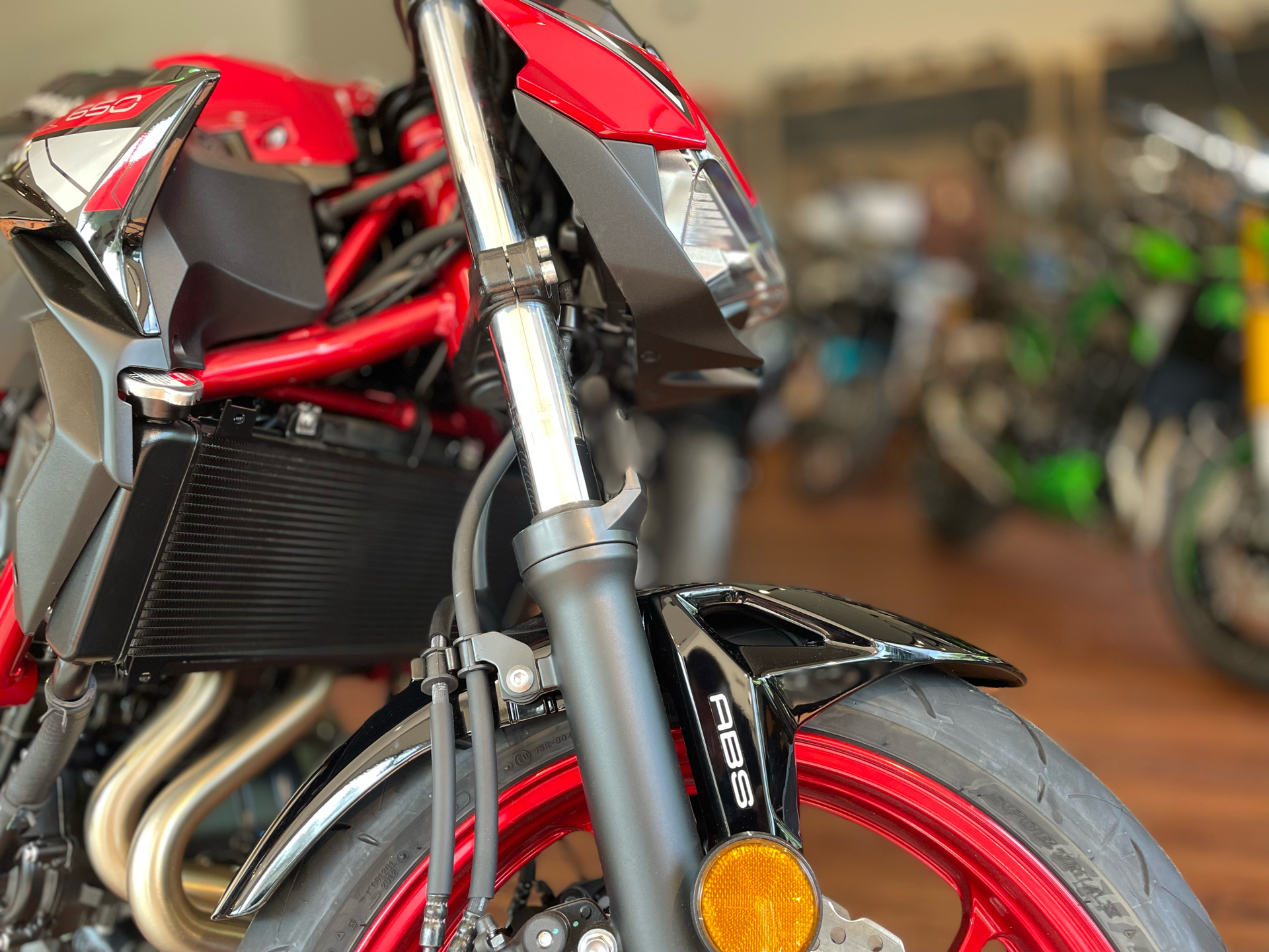 2024 Kawasaki Z650 ABS in Tyngsboro, Massachusetts - Photo 9