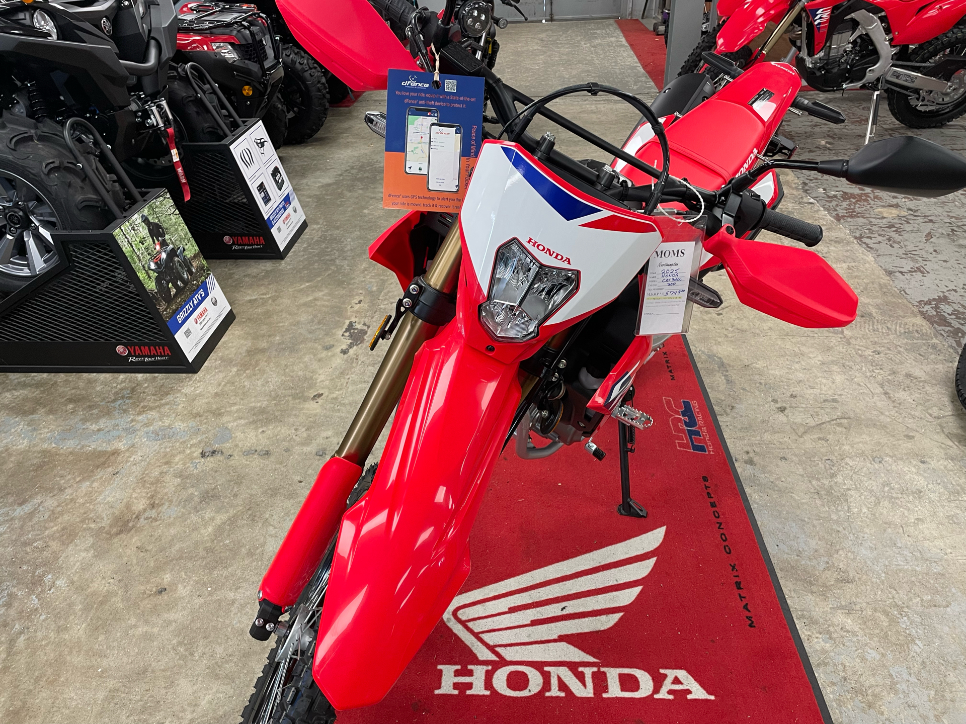 2025 Honda CRF300L ABS in Northampton, Massachusetts - Photo 3