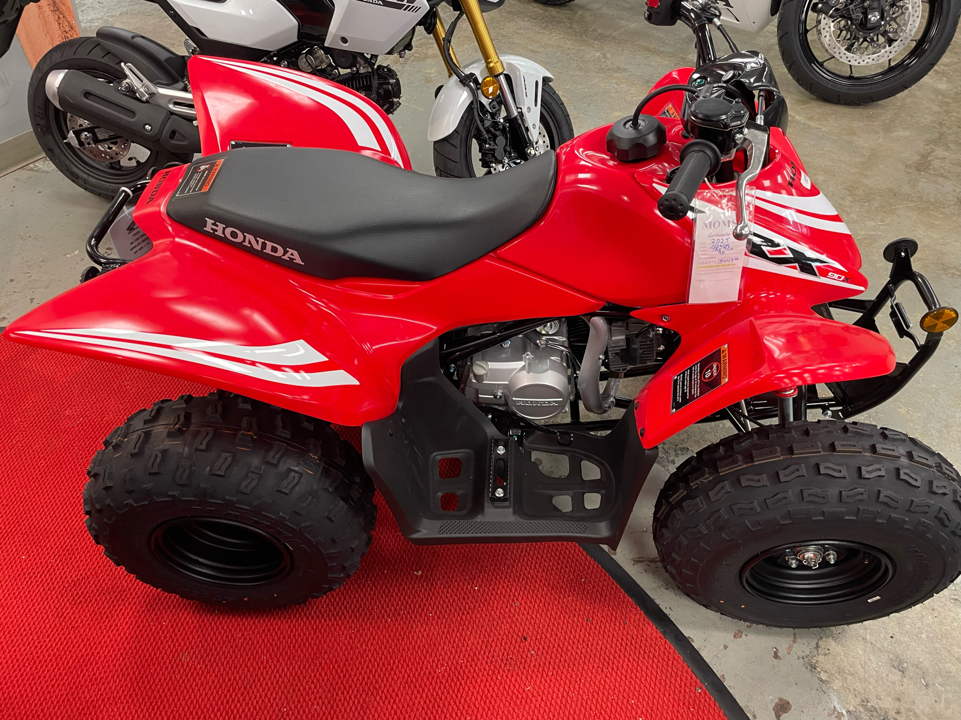 2025 Honda TRX90X in Northampton, Massachusetts - Photo 5