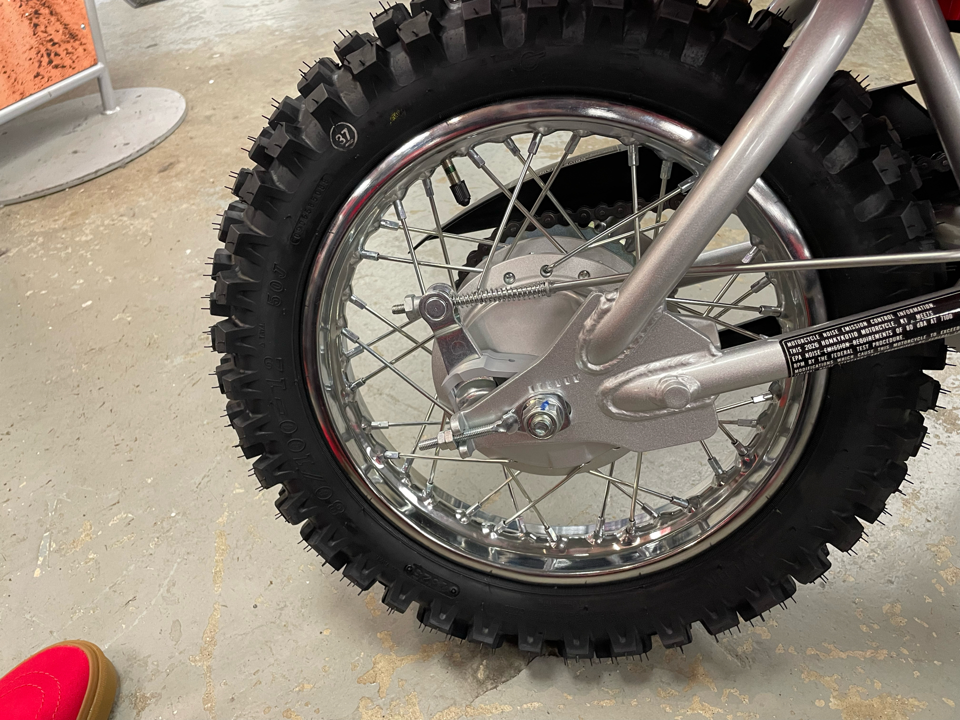 2026 Honda CRF110F in Northampton, Massachusetts - Photo 2