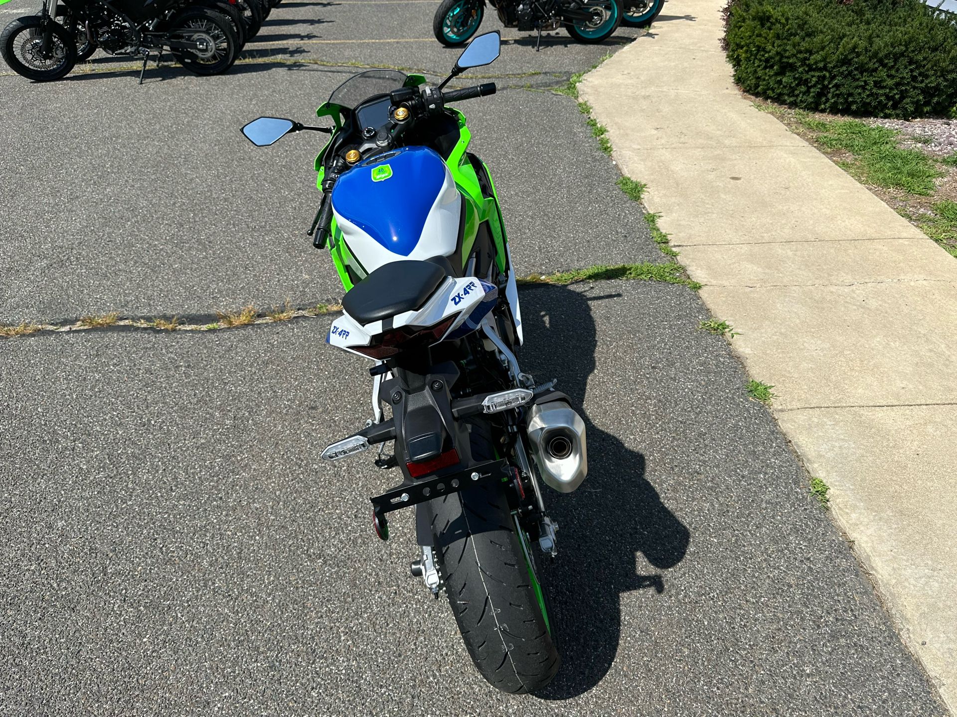 2024 Kawasaki Ninja ZX-4RR 40th Anniversary Edition ABS in Northampton, Massachusetts - Photo 4