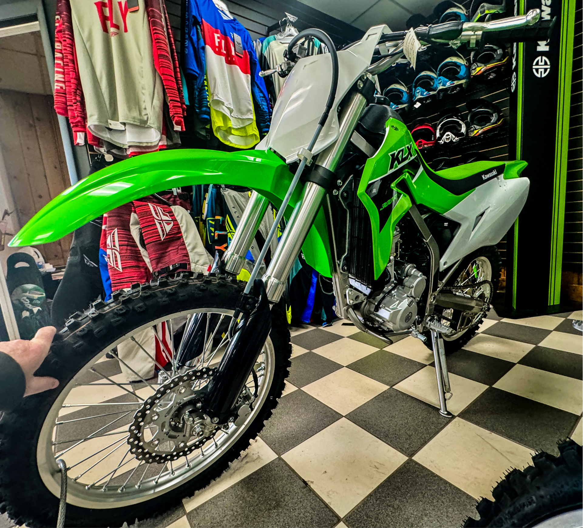 2023 Kawasaki KLX 300R in Northampton, Massachusetts - Photo 8