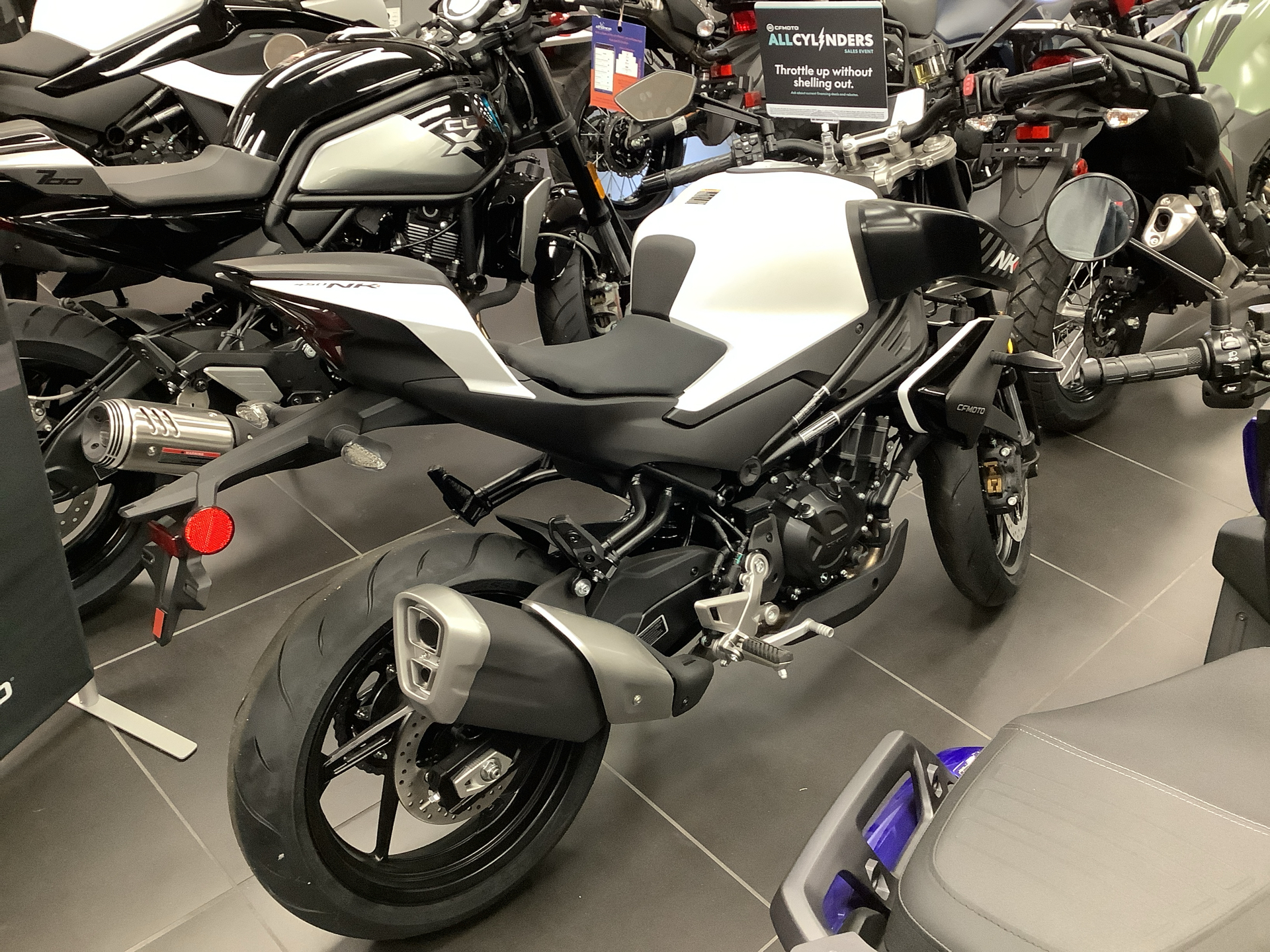 2024 CFMOTO 450NK in Northampton, Massachusetts - Photo 3