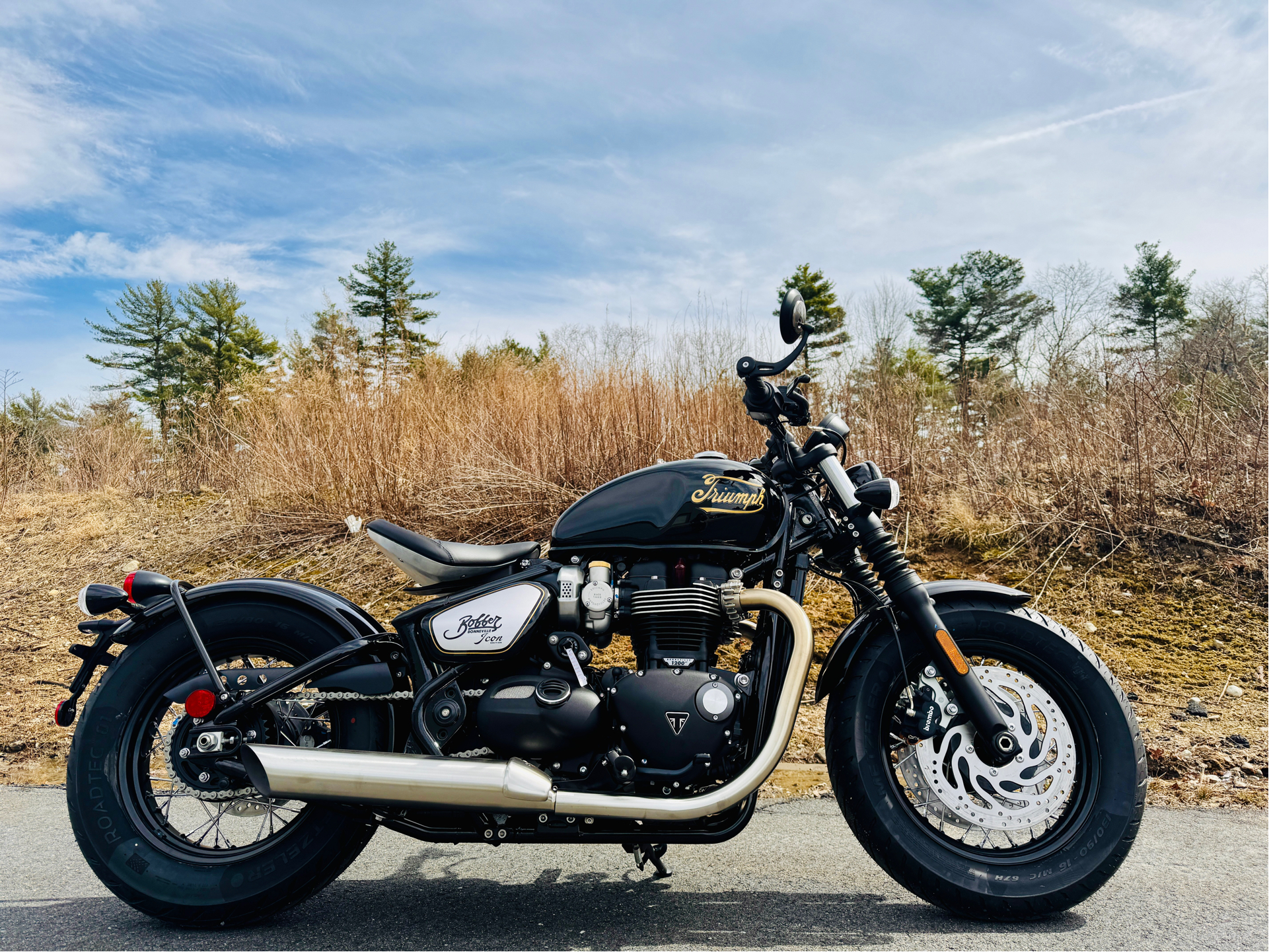 2025 Triumph Bonneville Bobber in Foxboro, Massachusetts - Photo 1