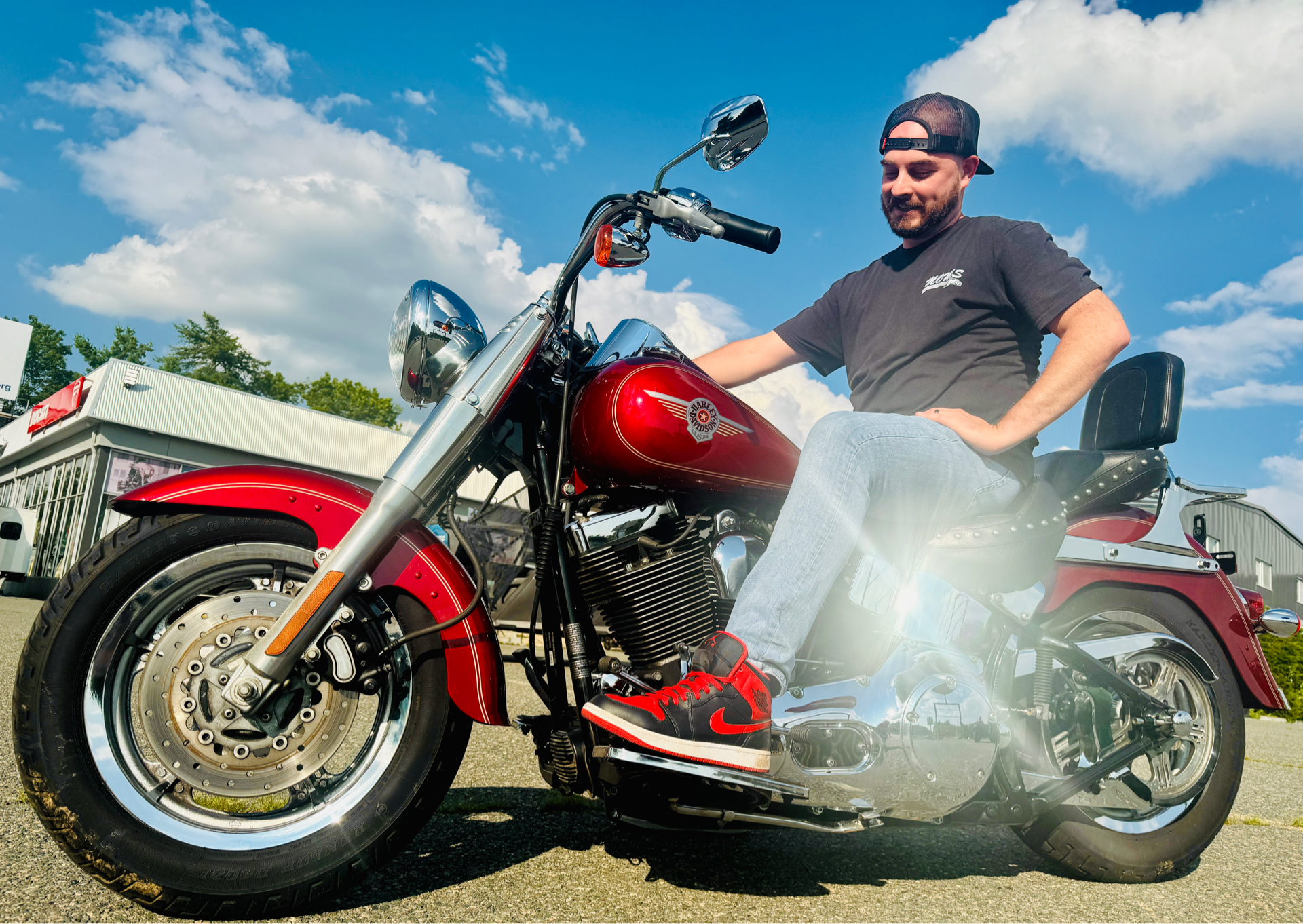 2004 Harley-Davidson FLSTF/FLSTFI Fat Boy® in Foxboro, Massachusetts - Photo 1