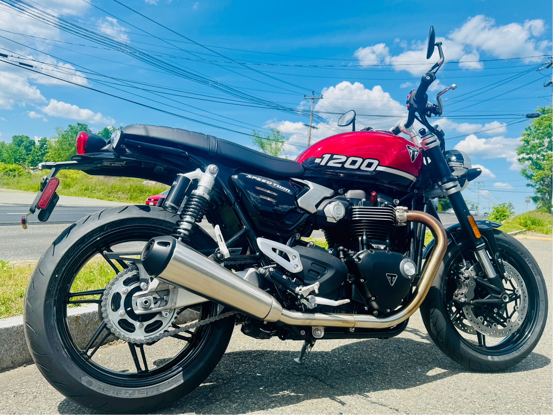 2025 Triumph Speed Twin 1200 in Foxboro, Massachusetts - Photo 1