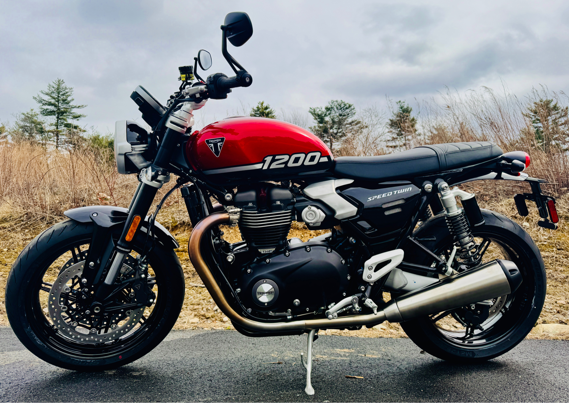 2025 Triumph Speed Twin 1200 in Foxboro, Massachusetts - Photo 1