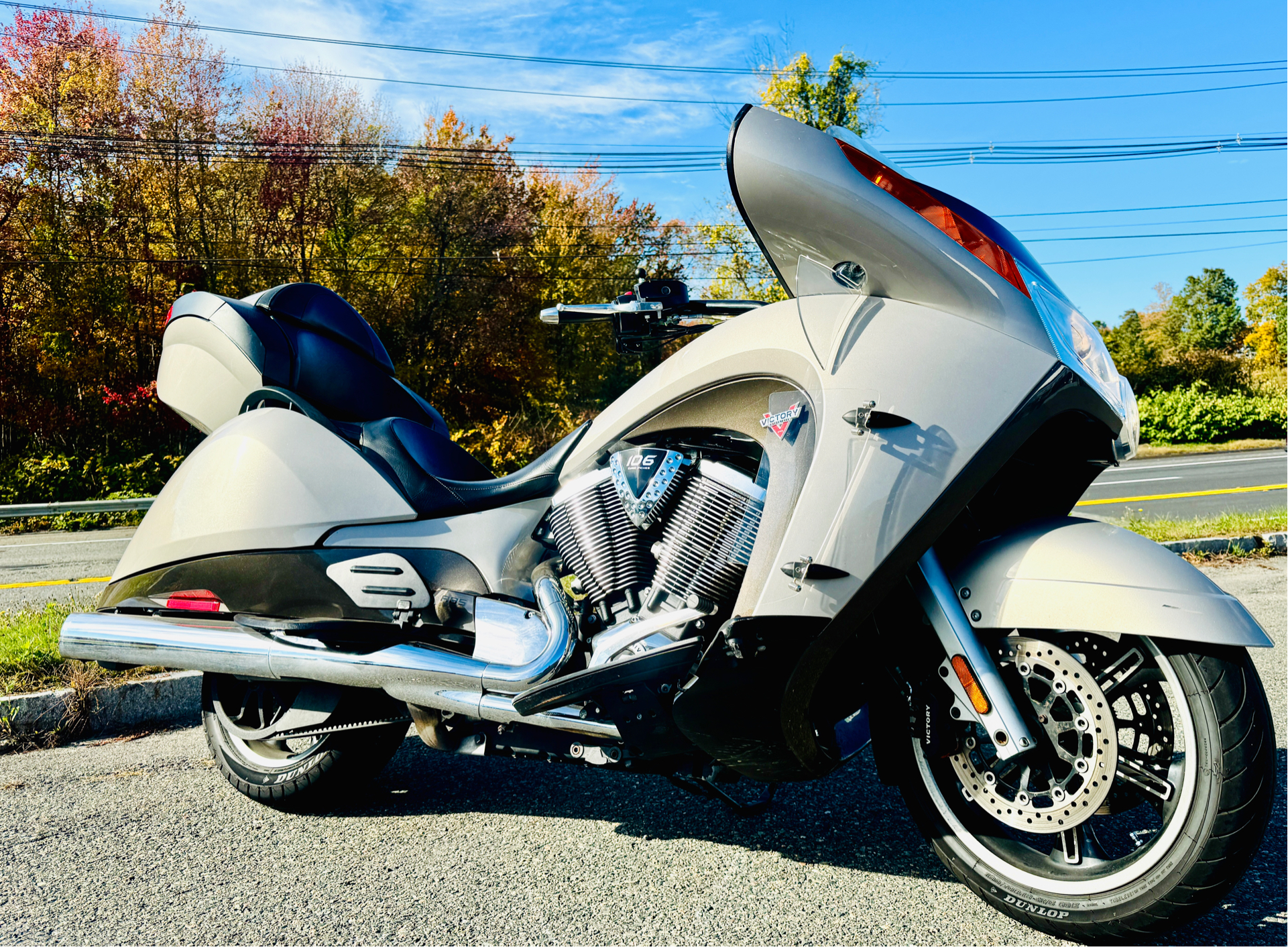 Used 2013 Victory Vision® Tour Bronze Mist / Sandstone Metallic