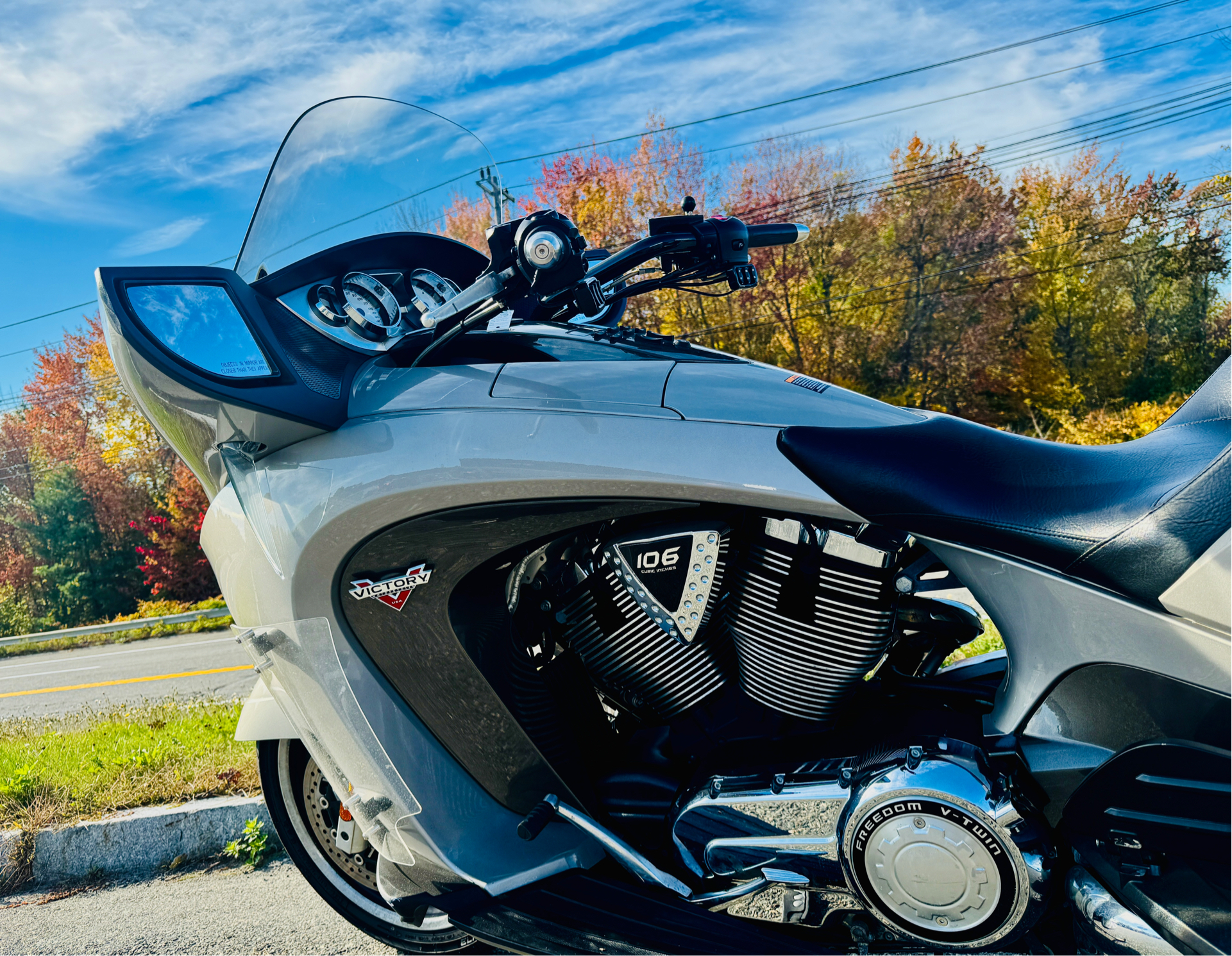 Used 2013 Victory Vision® Tour Bronze Mist / Sandstone Metallic