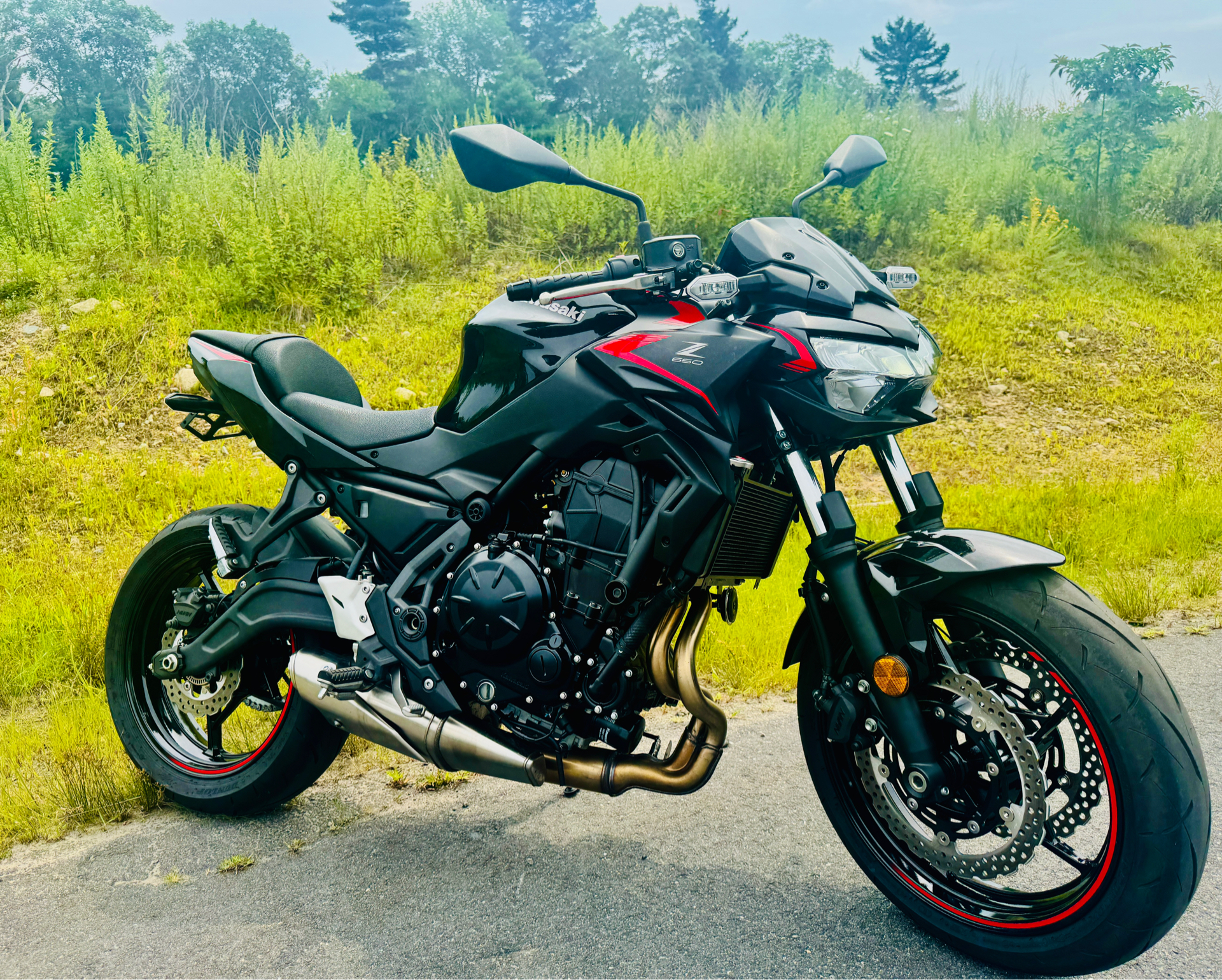 2023 Kawasaki Z650 in Foxboro, Massachusetts - Photo 1