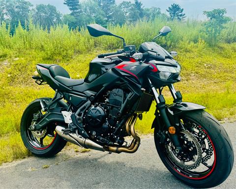 2023 Kawasaki Z650 in Foxboro, Massachusetts - Photo 1