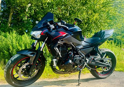 2023 Kawasaki Z650 in Foxboro, Massachusetts - Photo 3