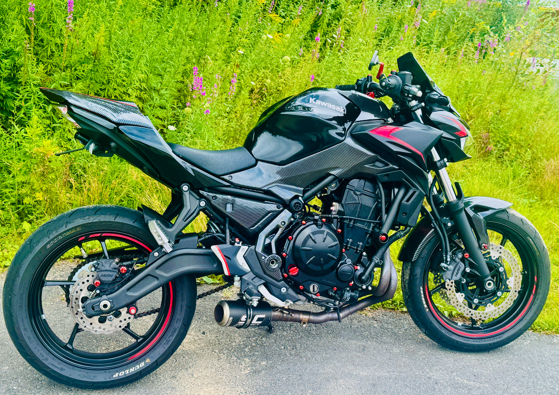 2023 Kawasaki Z650 in Foxboro, Massachusetts - Photo 1