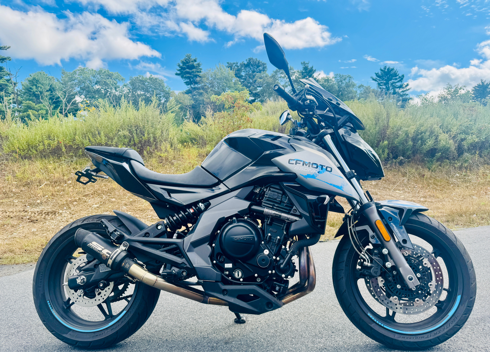 2022 CFMOTO 650NK in Foxboro, Massachusetts - Photo 11