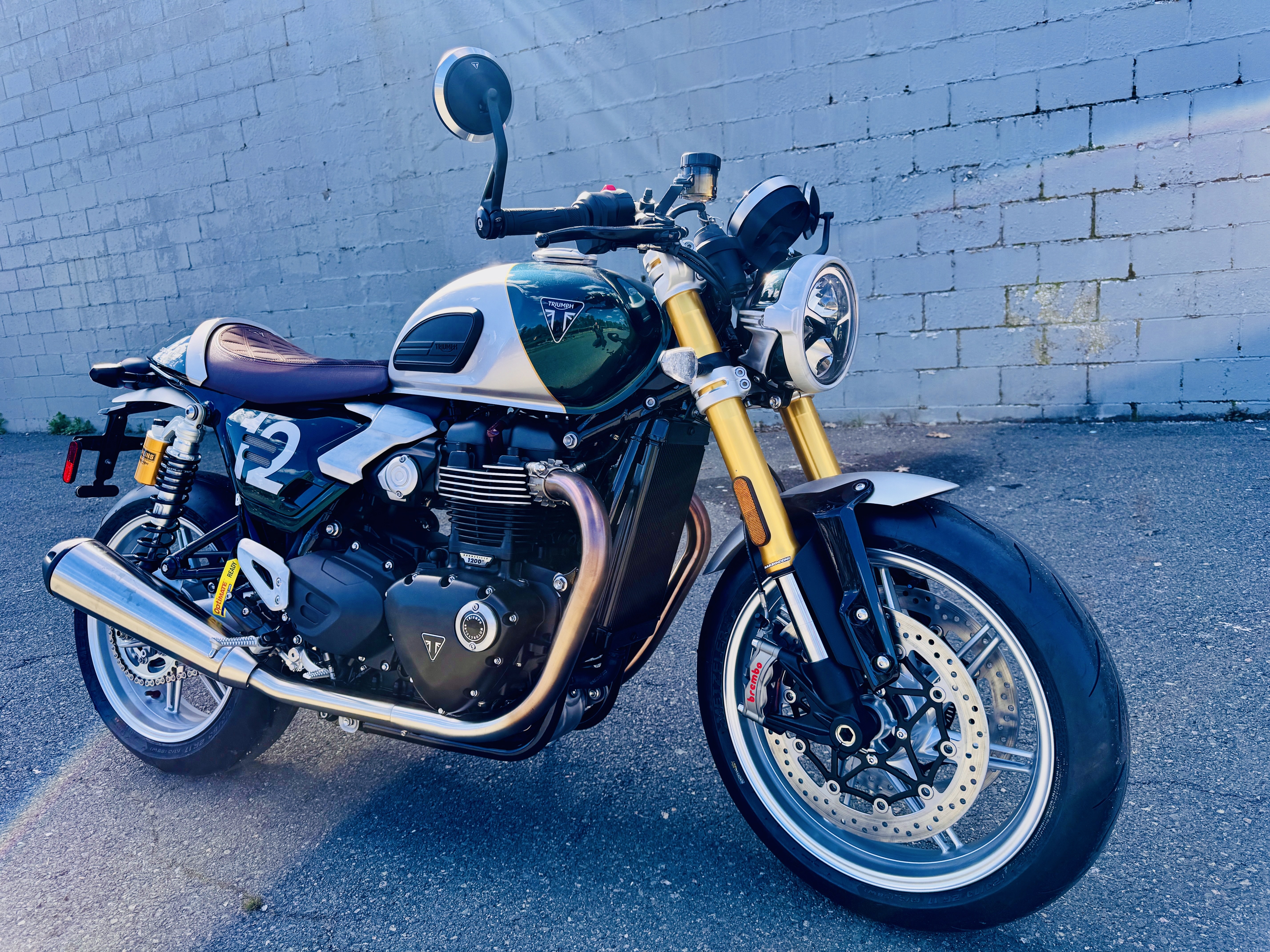 ★ triumph0303★ New 2027 Triumph Speed Twin 1200 Cafe Racer Edition Aluminium