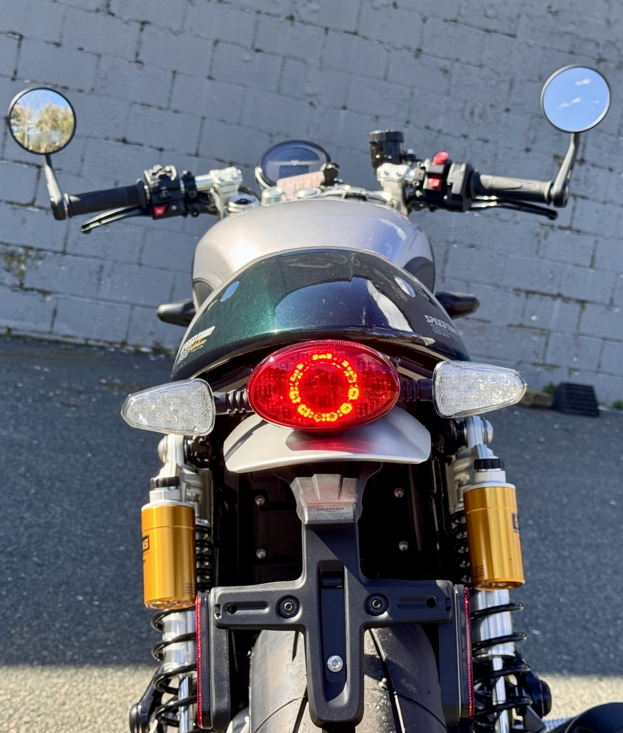 New 2027 Triumph Speed Twin 1200 Cafe Racer Edition Aluminium