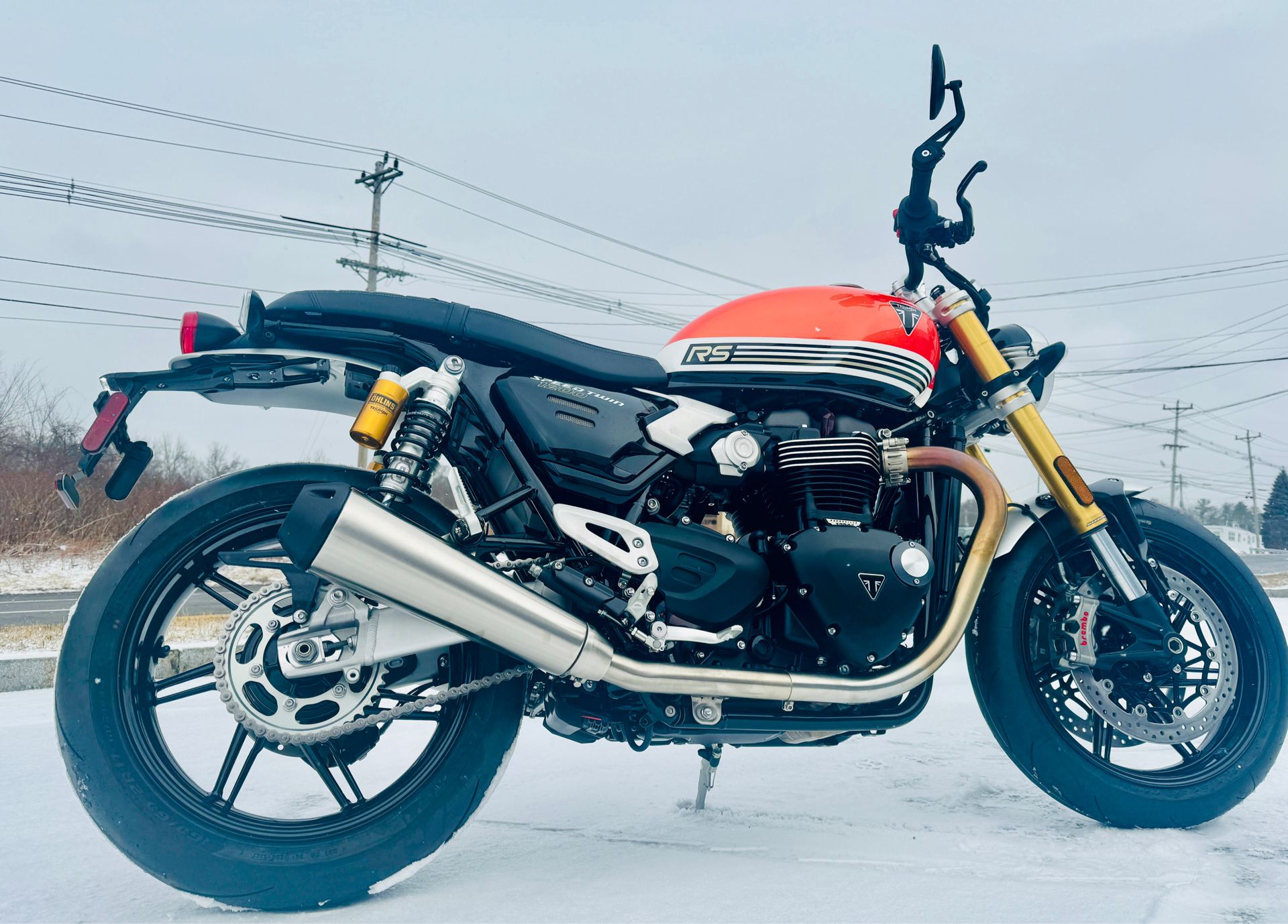 2025 Triumph Speed Twin 1200 RS in Foxboro, Massachusetts - Photo 12
