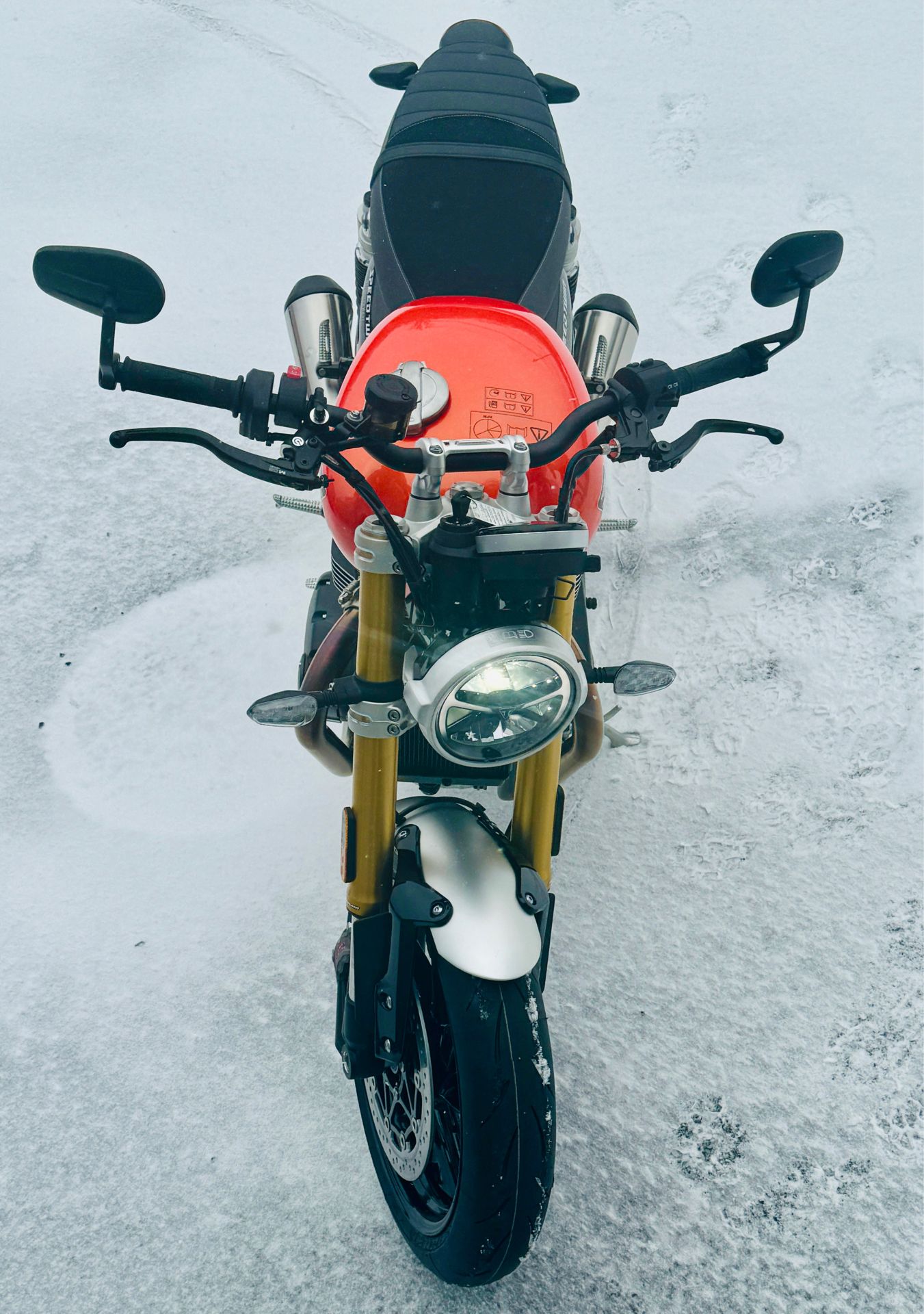 2025 Triumph Speed Twin 1200 RS in Foxboro, Massachusetts - Photo 29