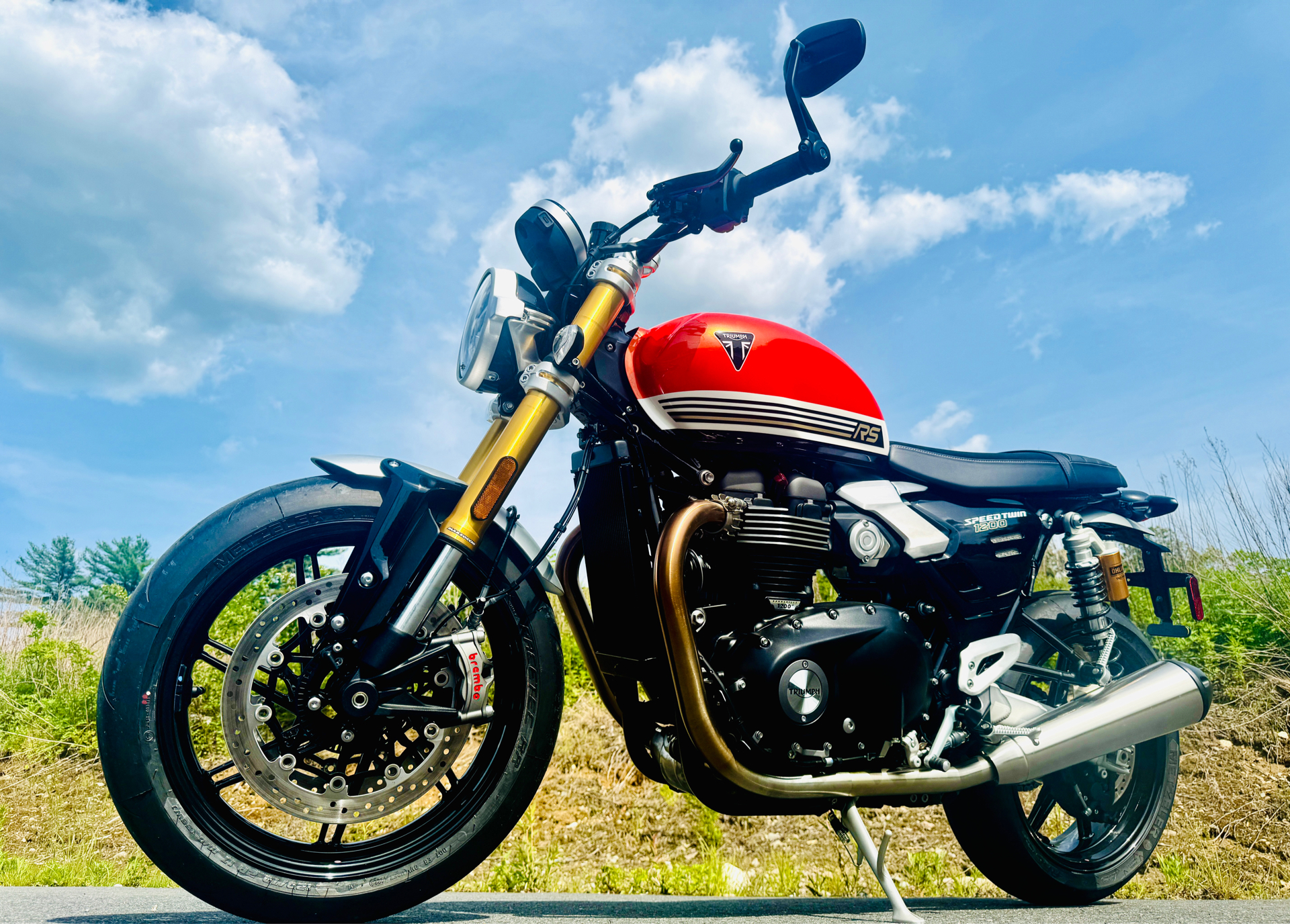 2025 Triumph Speed Twin 1200 RS in Foxboro, Massachusetts - Photo 1