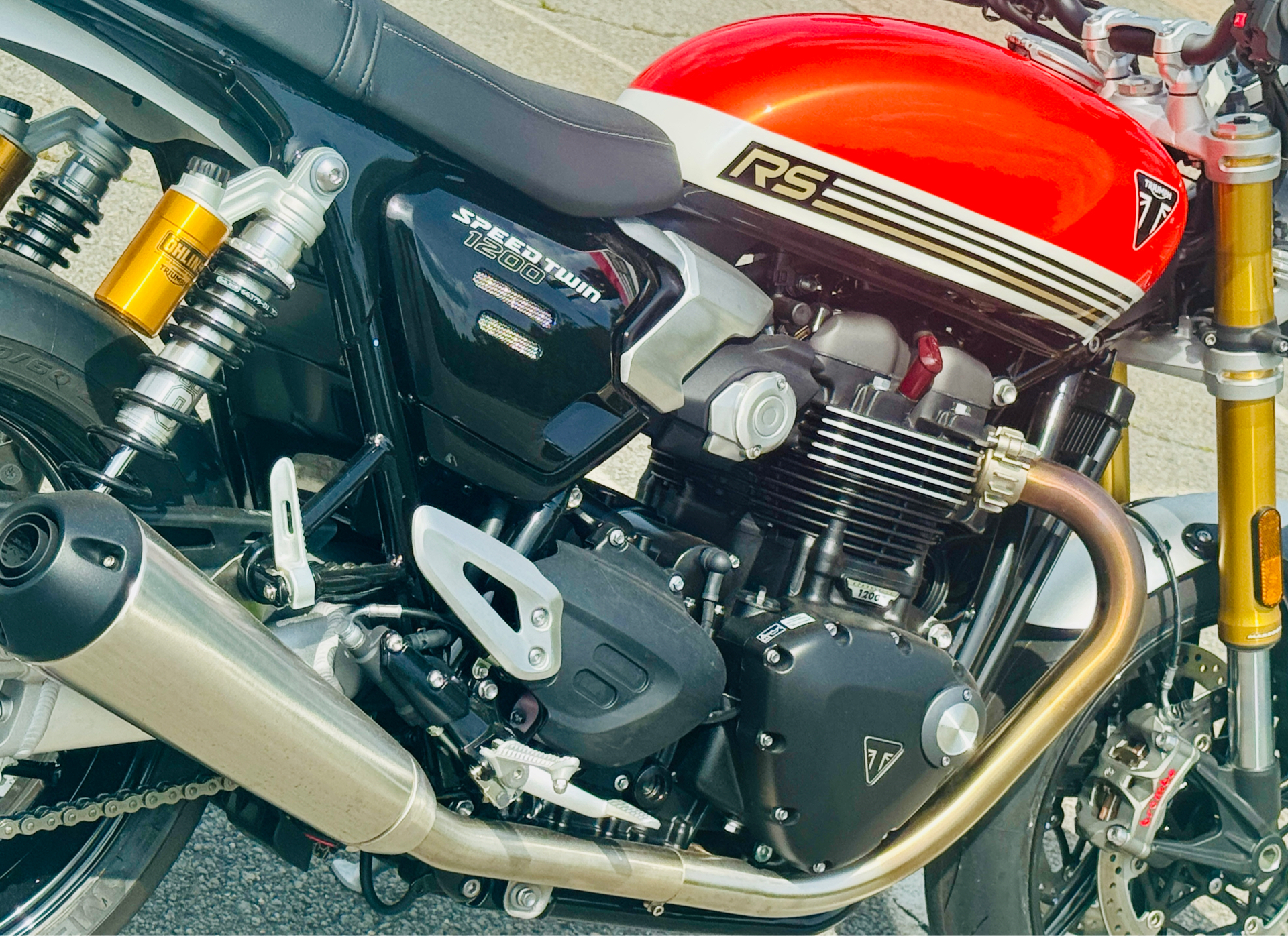 2025 Triumph Speed Twin 1200 RS in Foxboro, Massachusetts - Photo 2