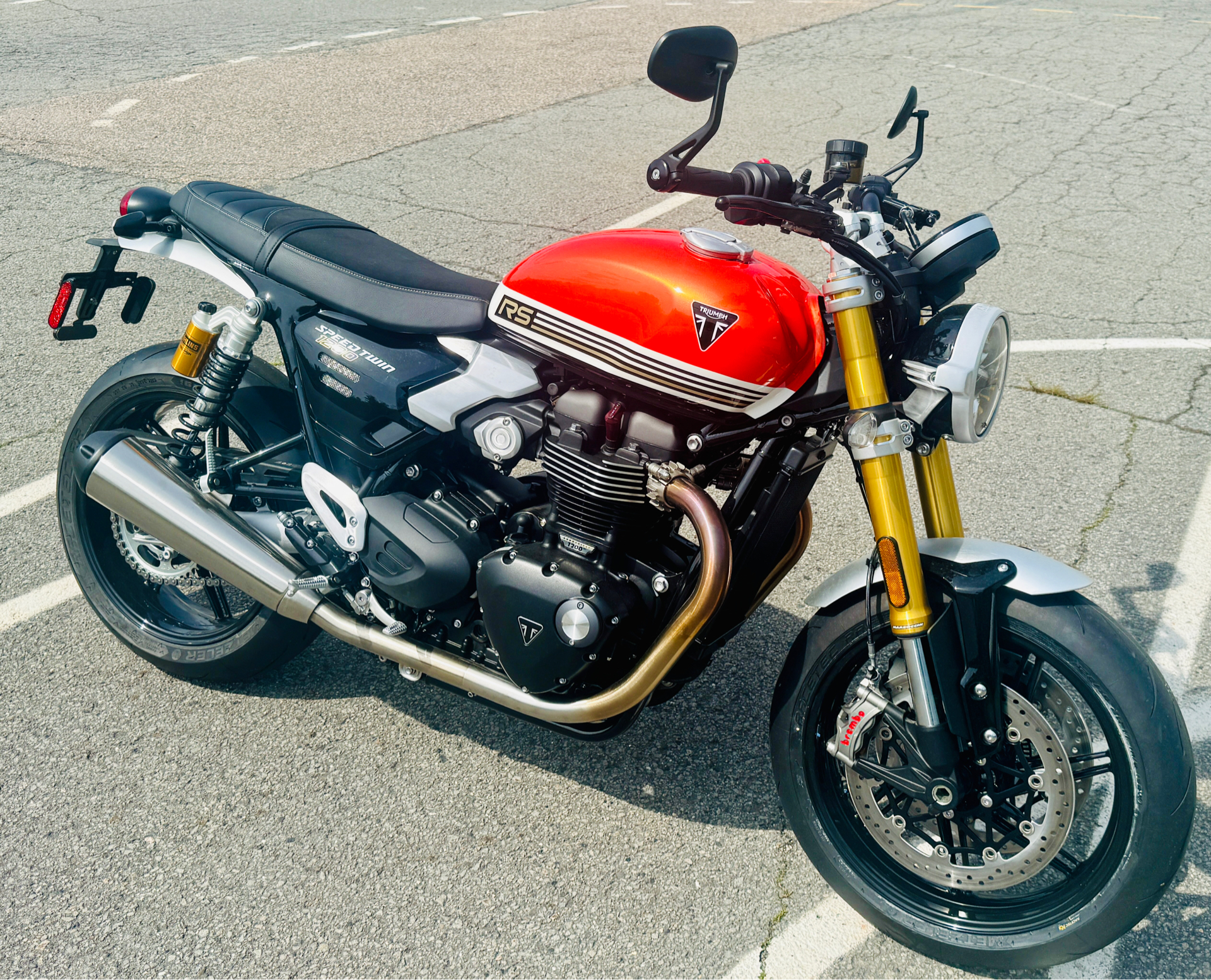 2025 Triumph Speed Twin 1200 RS in Foxboro, Massachusetts - Photo 23