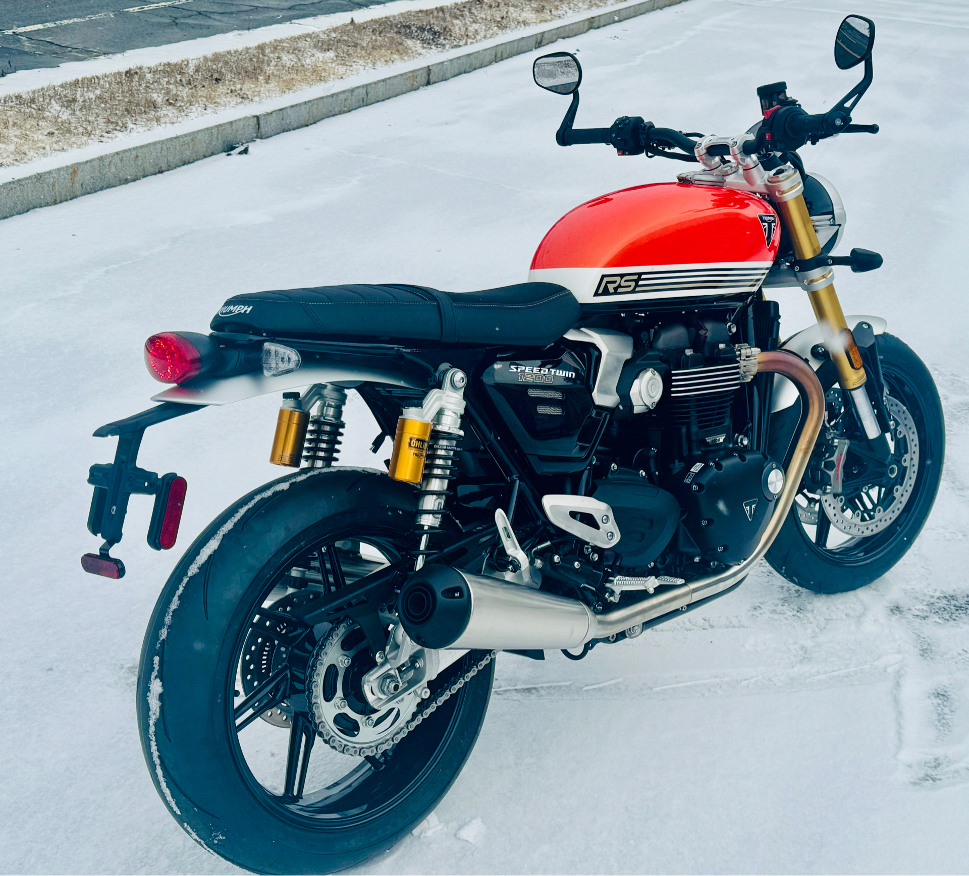 2025 Triumph Speed Twin 1200 RS in Foxboro, Massachusetts - Photo 5