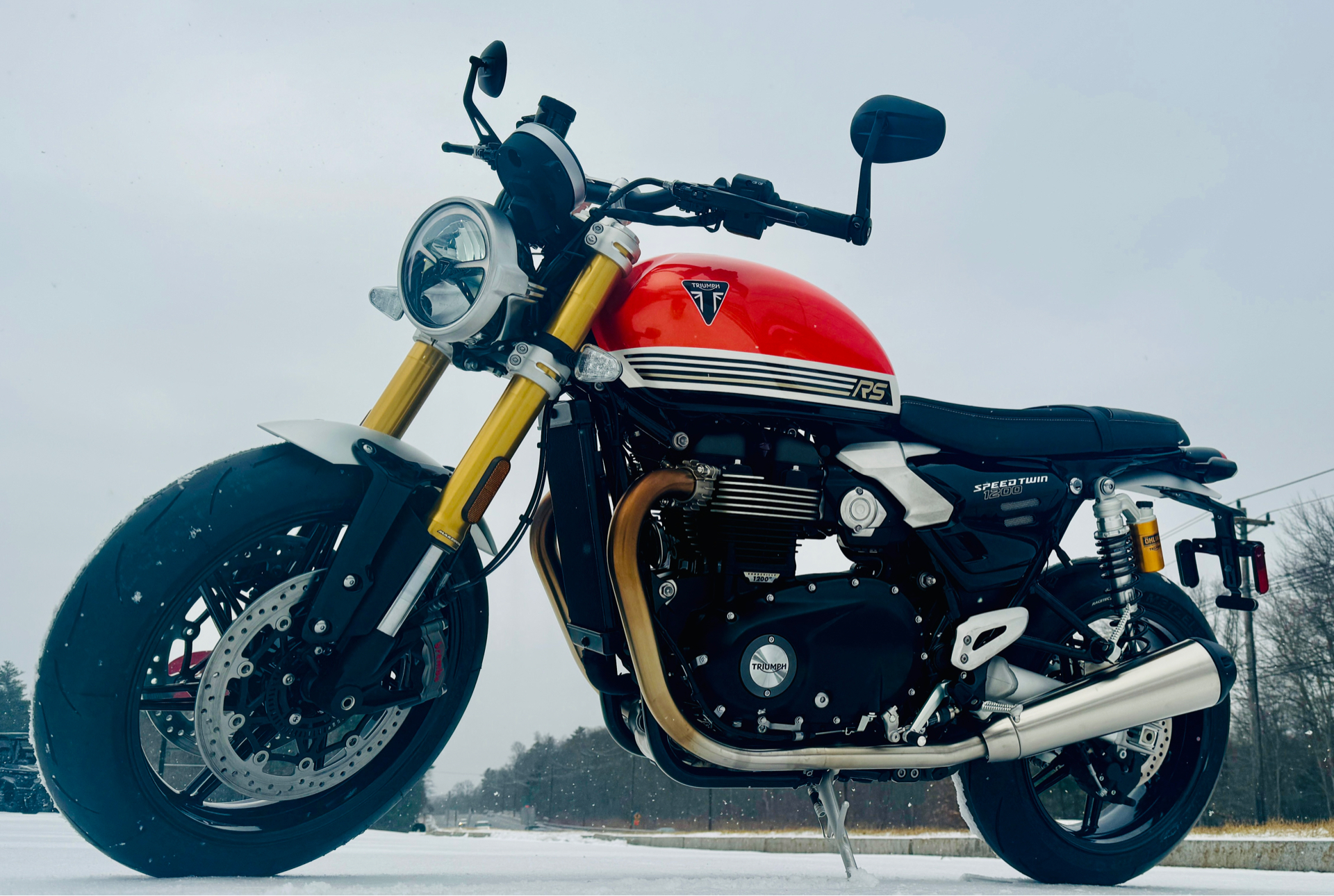 2025 Triumph Speed Twin 1200 RS in Foxboro, Massachusetts - Photo 1
