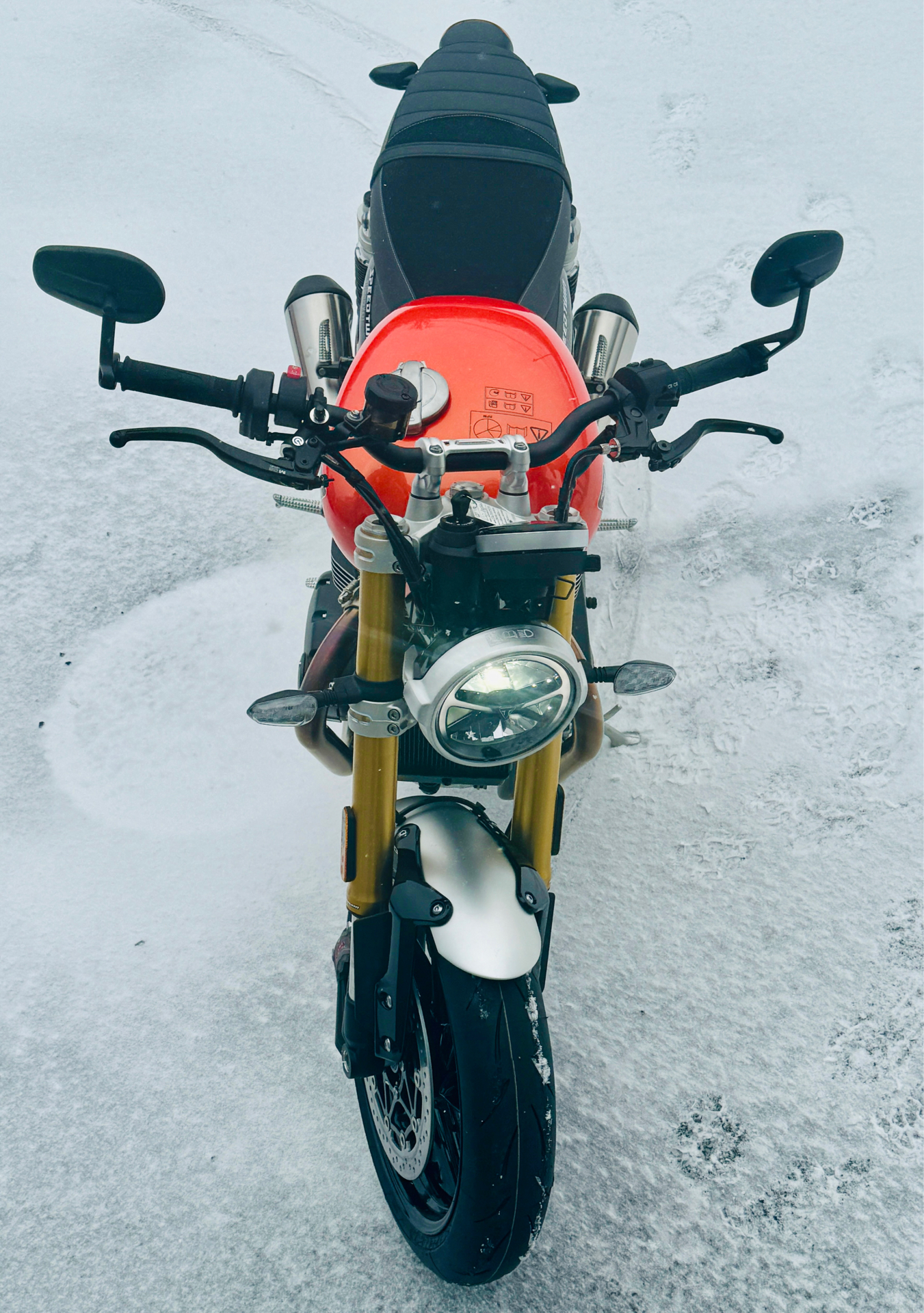 2025 Triumph Speed Twin 1200 RS in Foxboro, Massachusetts - Photo 42