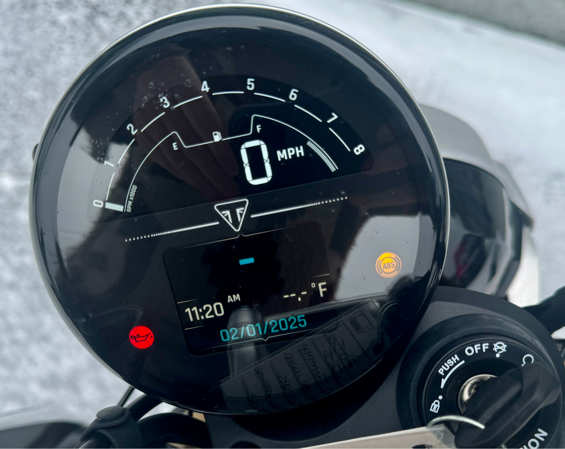 2025 Triumph Speed Twin 1200 RS in Foxboro, Massachusetts - Photo 9