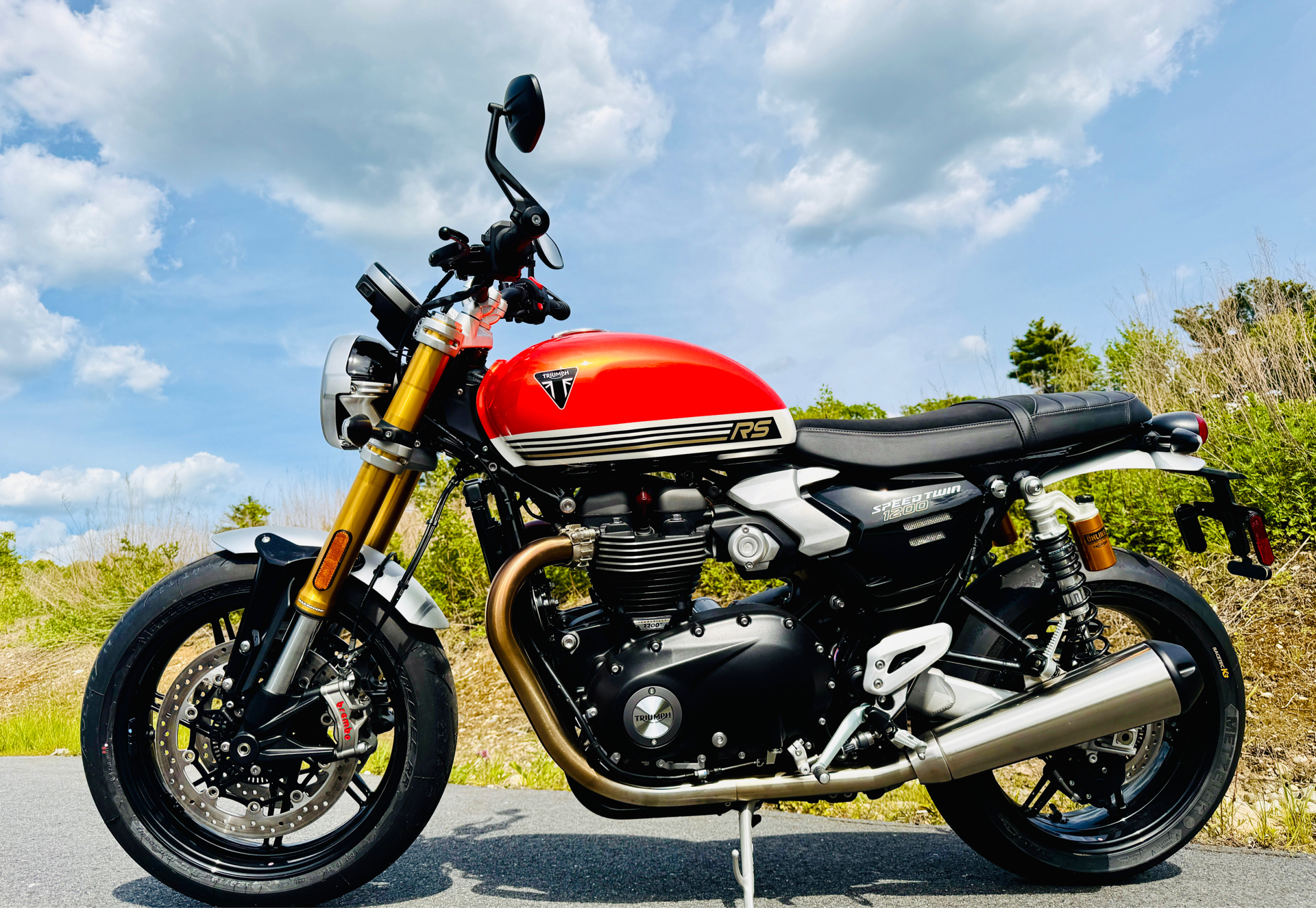 2025 Triumph Speed Twin 1200 RS in Foxboro, Massachusetts - Photo 1