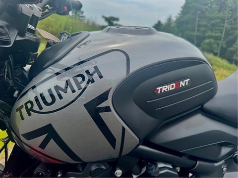 2023 Triumph Trident 660 in Foxboro, Massachusetts - Photo 2