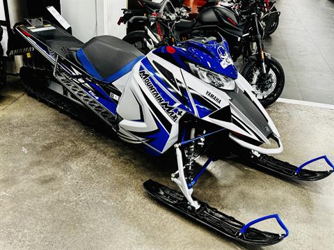 Used 2022 Yamaha Mountain Max LE 154 SL Frost Silver / Team Yamaha