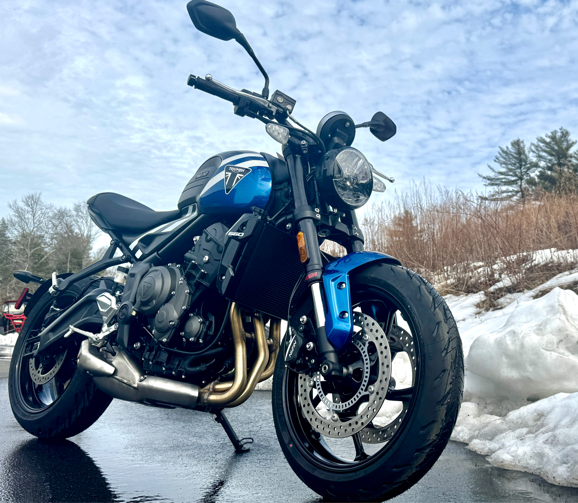 2025 Triumph Trident 660 in Foxboro, Massachusetts - Photo 10