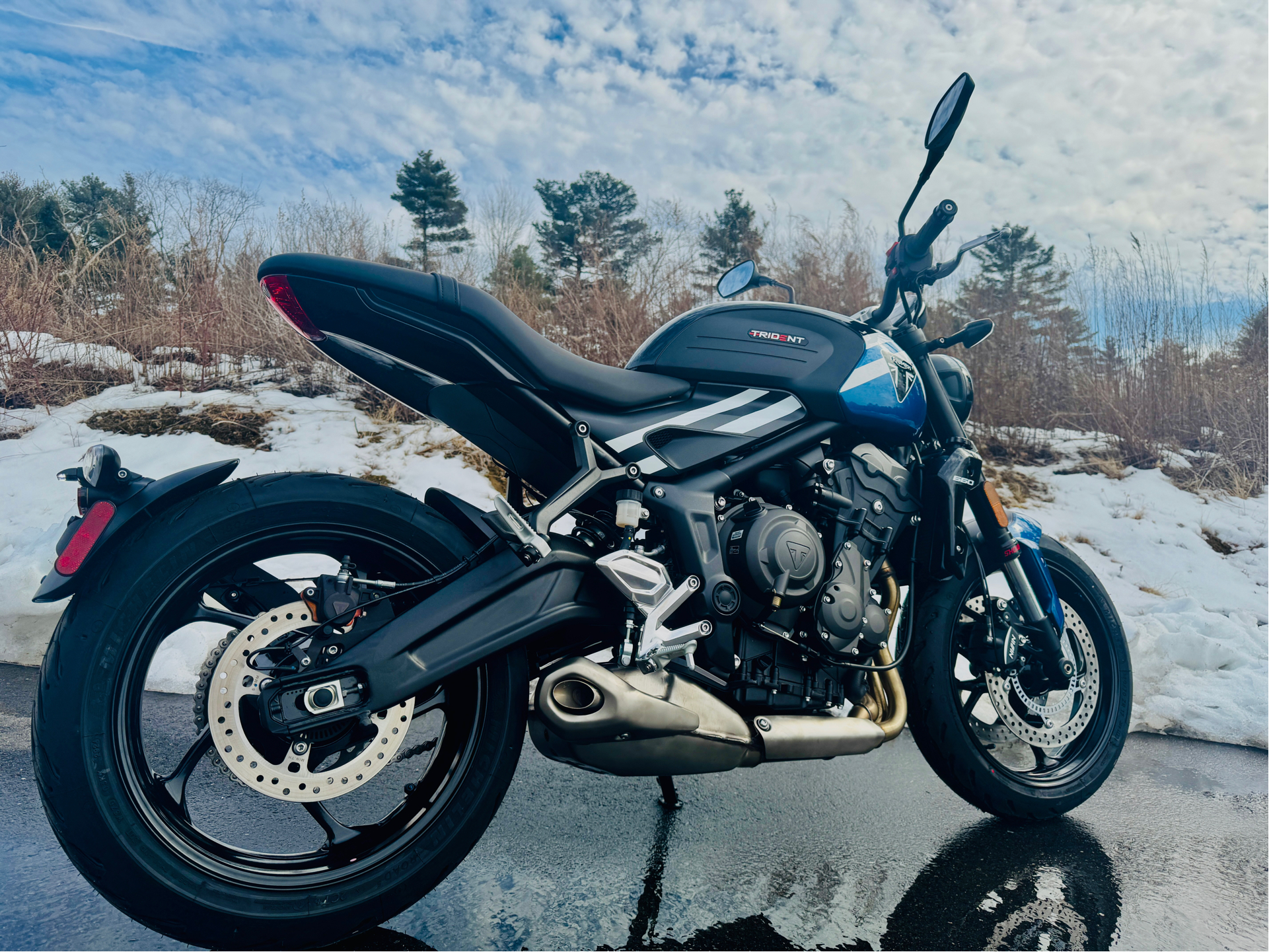 2025 Triumph Trident 660 in Foxboro, Massachusetts - Photo 8