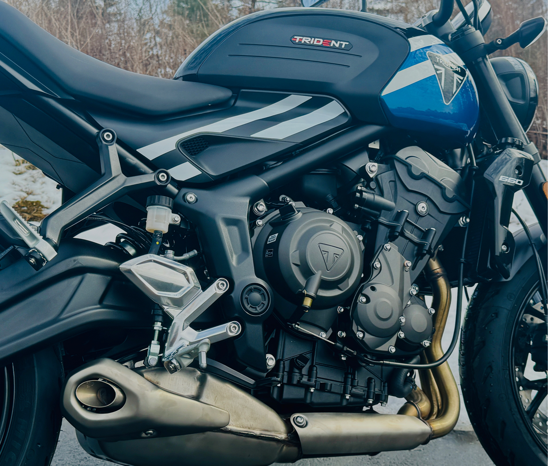 2025 Triumph Trident 660 in Foxboro, Massachusetts - Photo 11