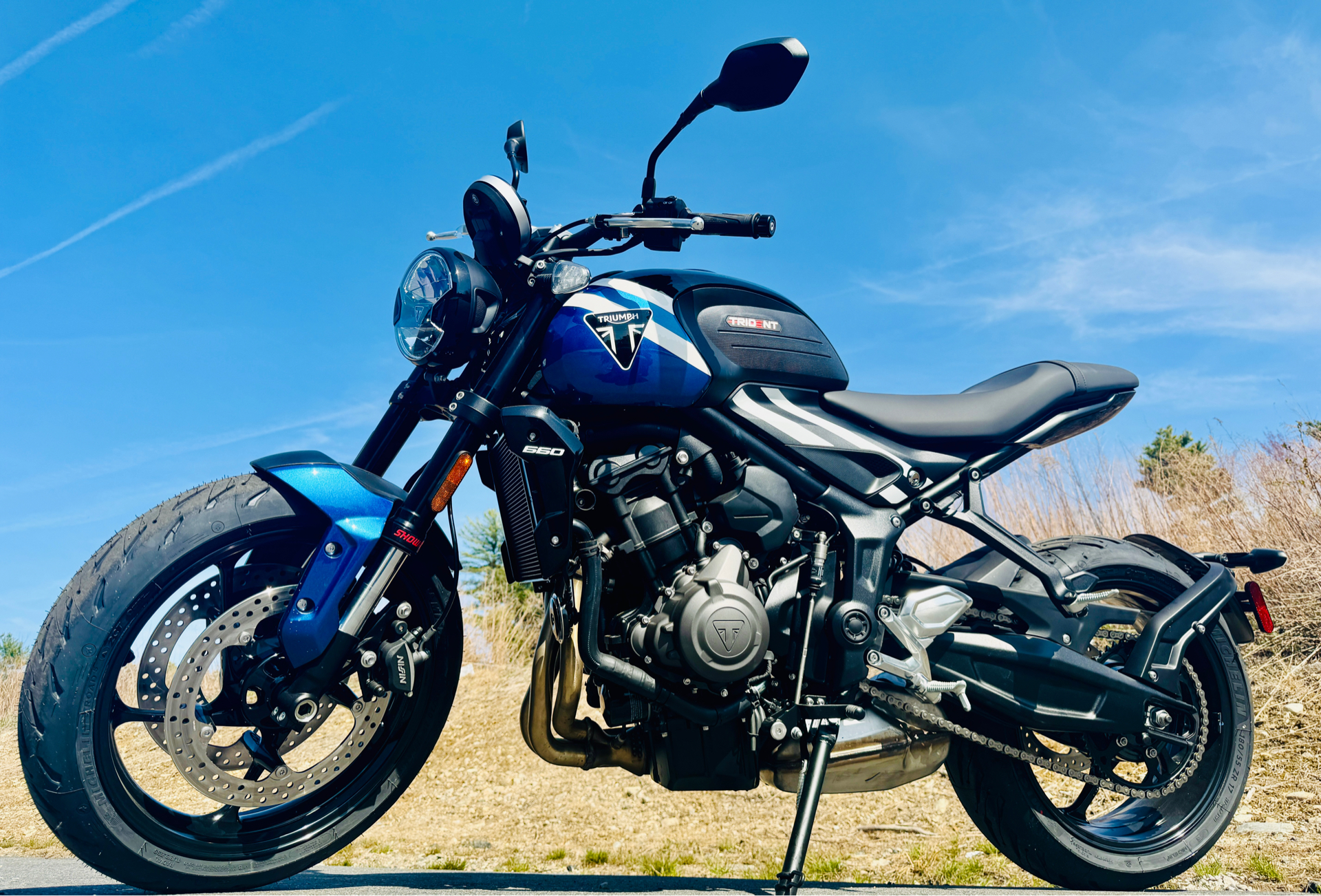 2025 Triumph Trident 660 in Foxboro, Massachusetts - Photo 1