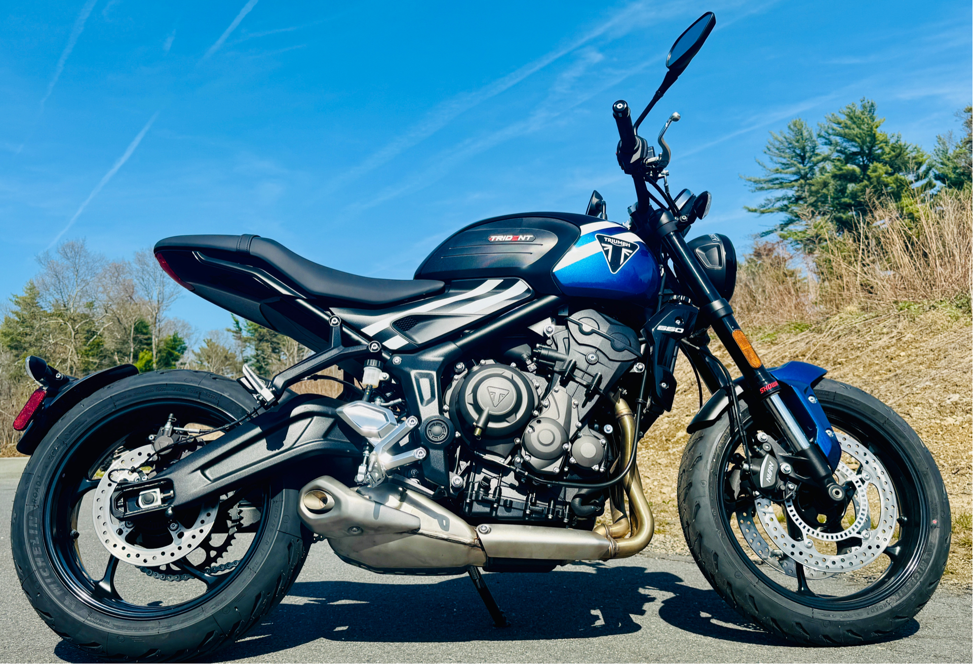 2025 Triumph Trident 660 in Foxboro, Massachusetts - Photo 8