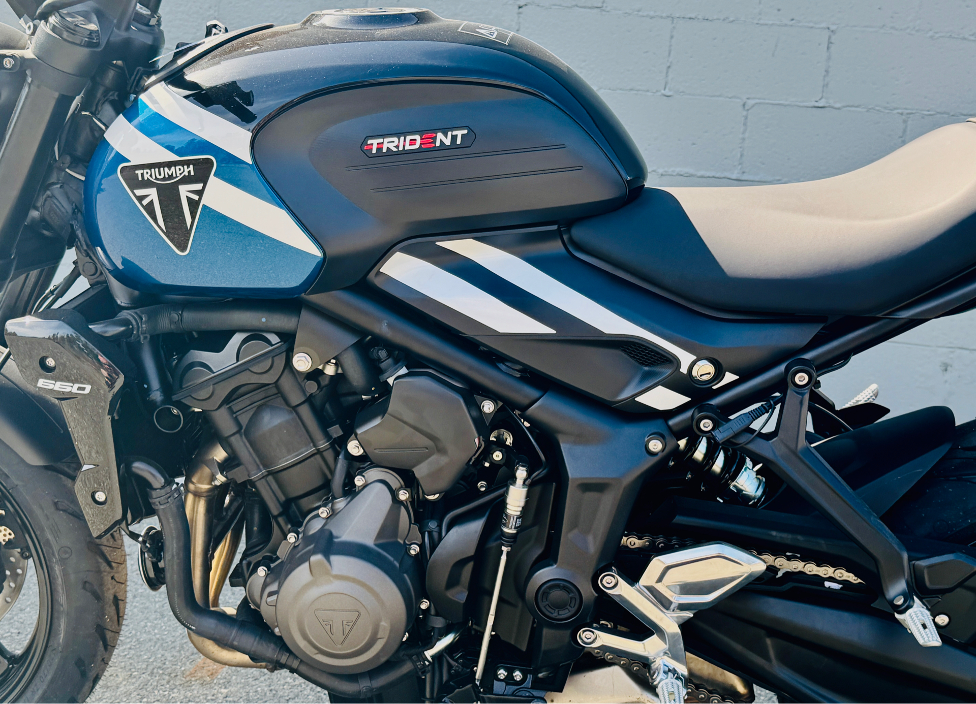 2025 Triumph Trident 660 in Foxboro, Massachusetts - Photo 5
