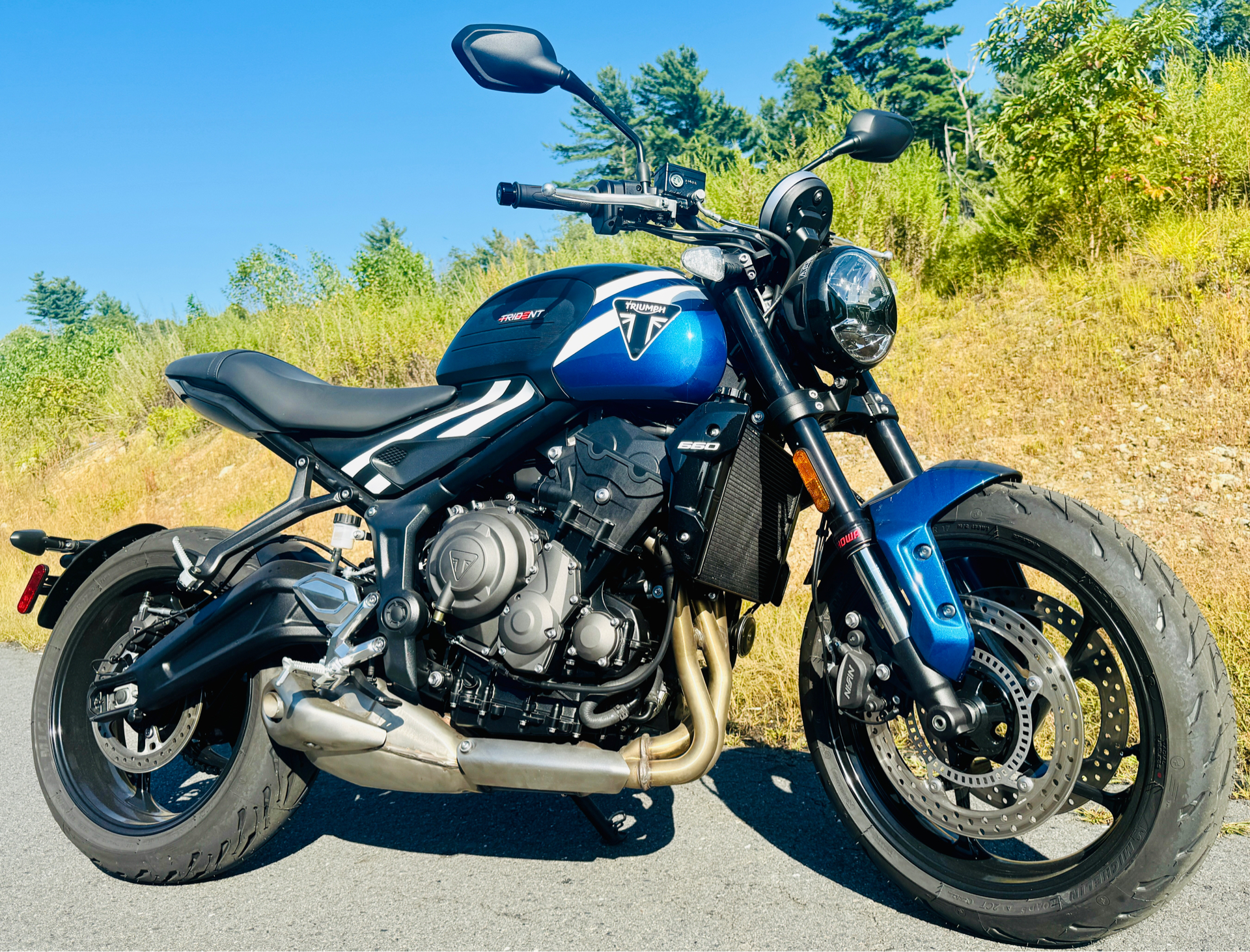 2025 Triumph Trident 660 in Foxboro, Massachusetts - Photo 1